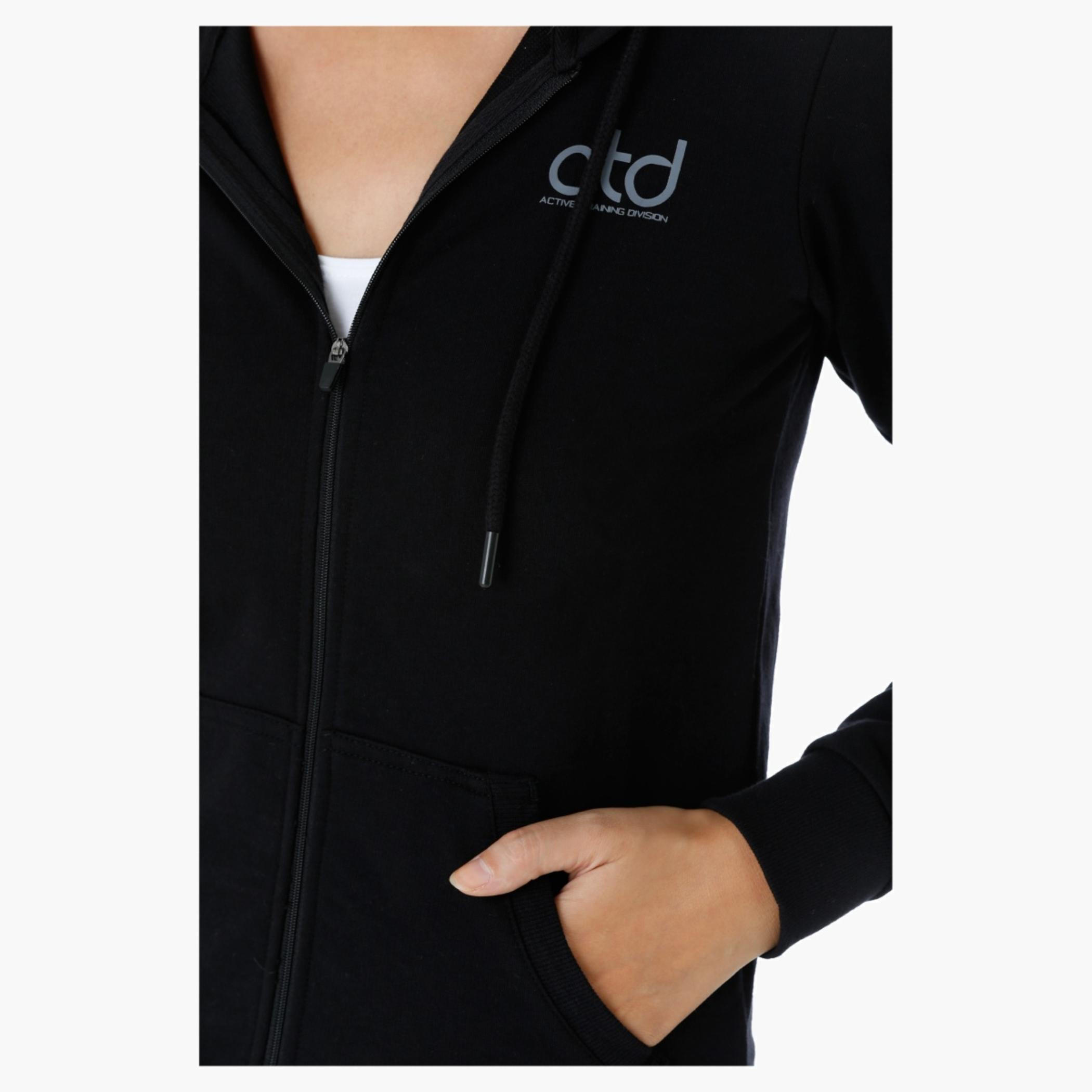 Hooded Jacket with Long Sleeves and Zip Closure-women-clothing-sportswearandactivewear-hoodiesandsweatshirts-image-7