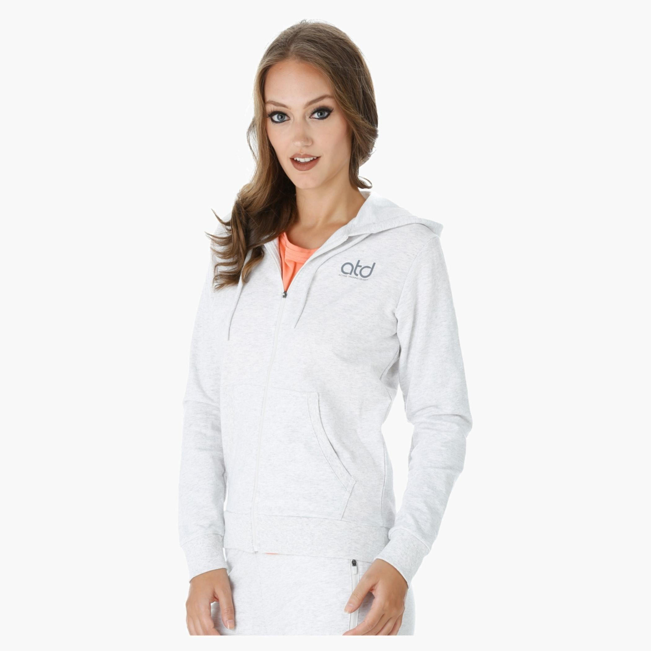 Hooded Jacket with Long Sleeves and Zip Closure-women-clothing-sportswearandactivewear-hoodiesandsweatshirts-image-3