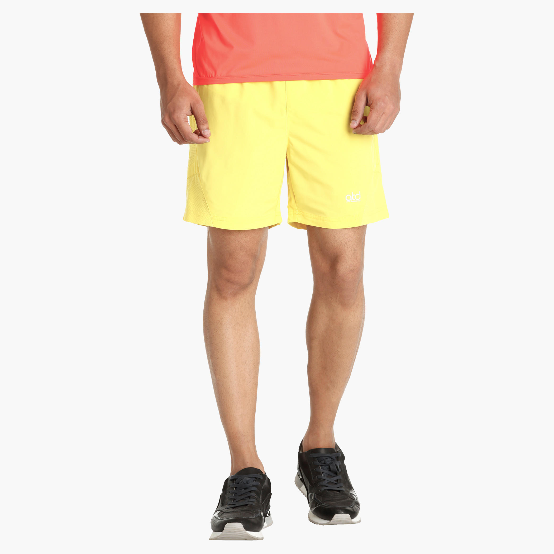 Woven Shorts with Mesh Insert-men-clothing-sportswearandactivewear-bottoms-image-6