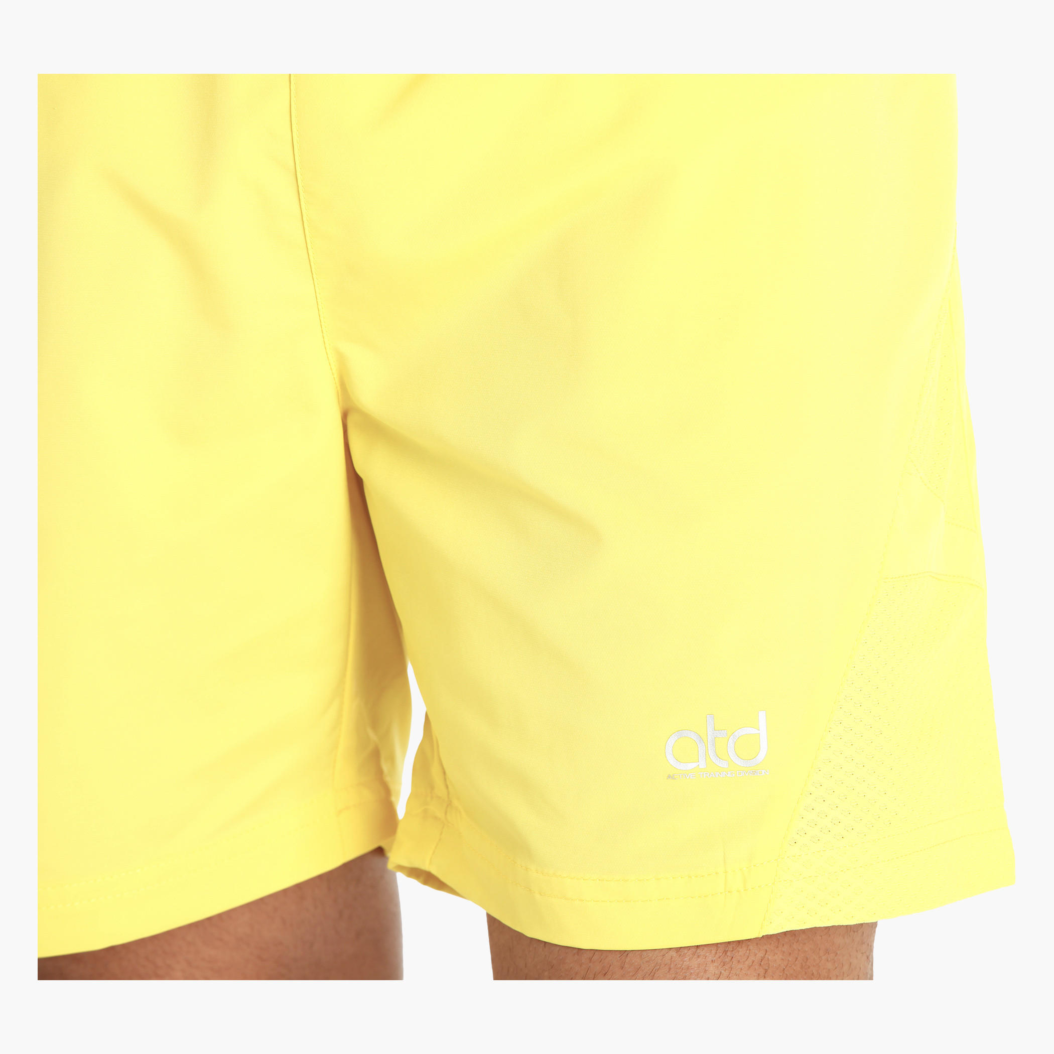Woven Shorts with Mesh Insert-men-clothing-sportswearandactivewear-bottoms-image-9