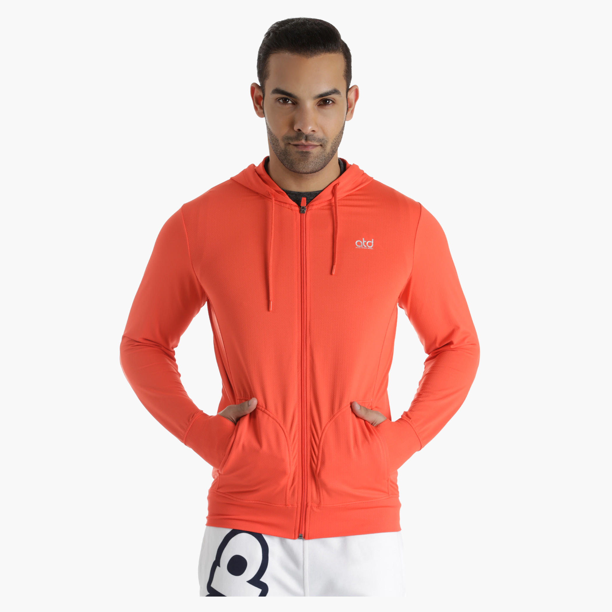 Hooded Sweatshirt in Regular Fit-men-winterwear-hoodiesandsweatshirts-image-5