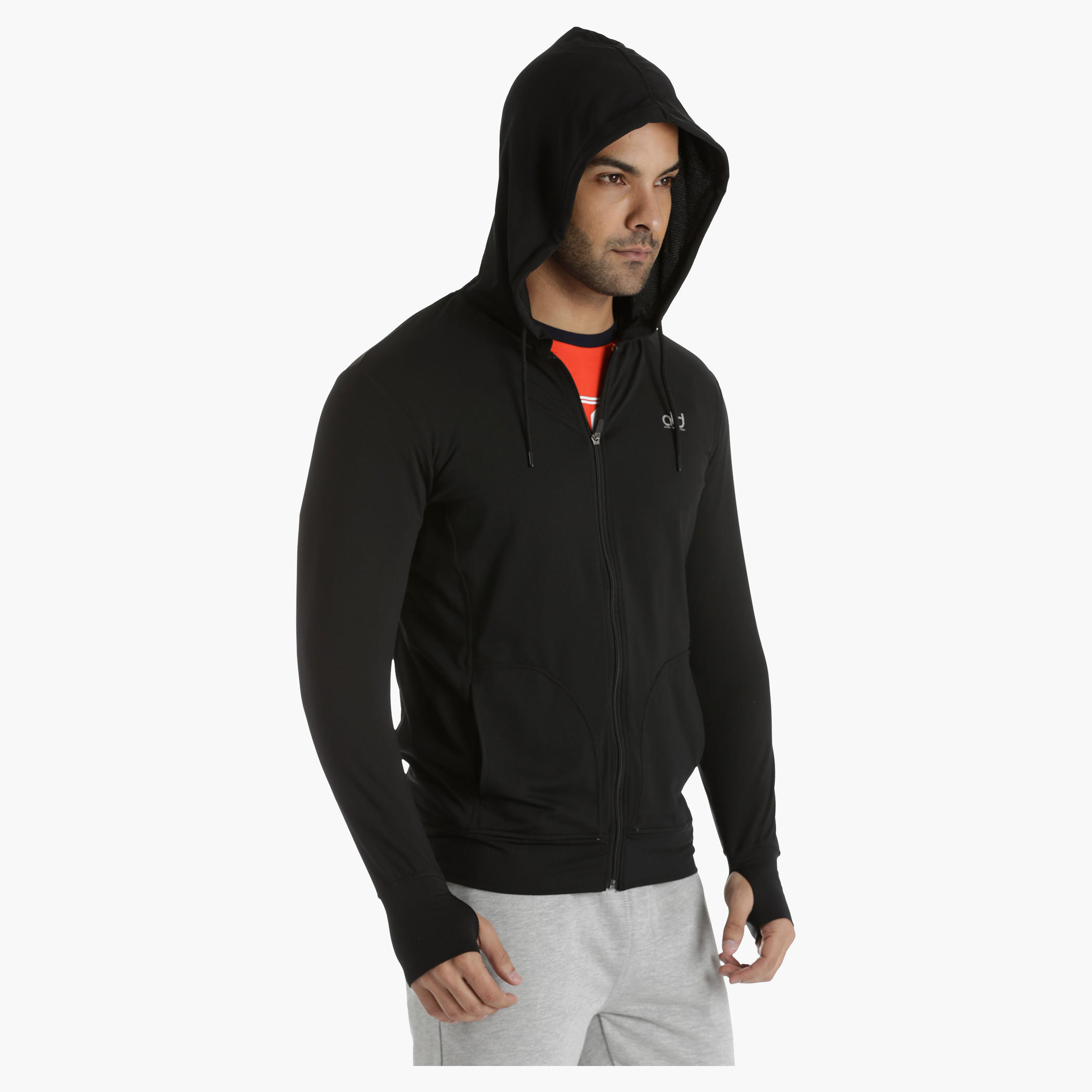 Hooded Sweatshirt in Regular Fit-men-winterwear-hoodiesandsweatshirts-image-3