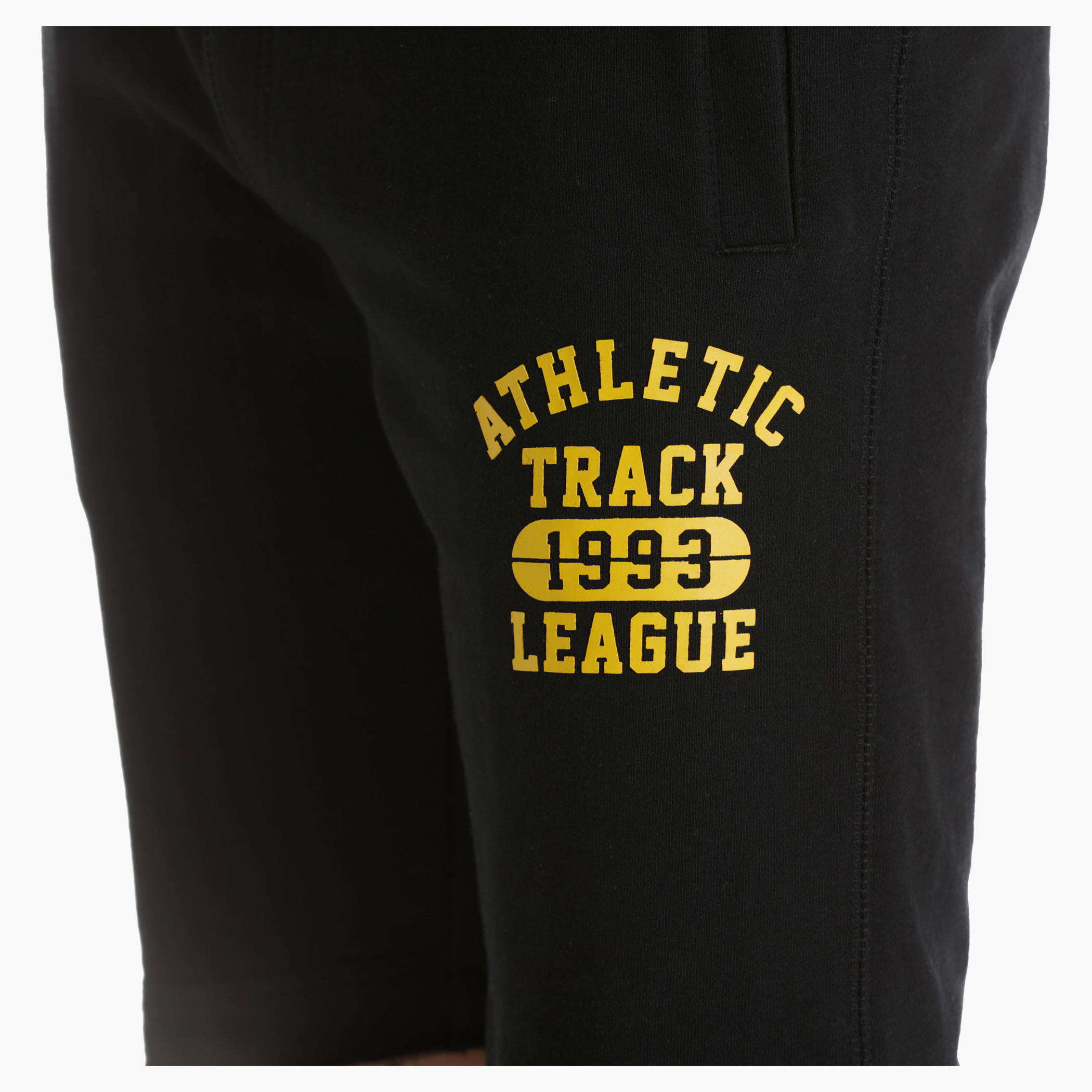 Printed Half-Length Shorts with Waistband Tipping-men-clothing-sportswearandactivewear-bottoms-image-9