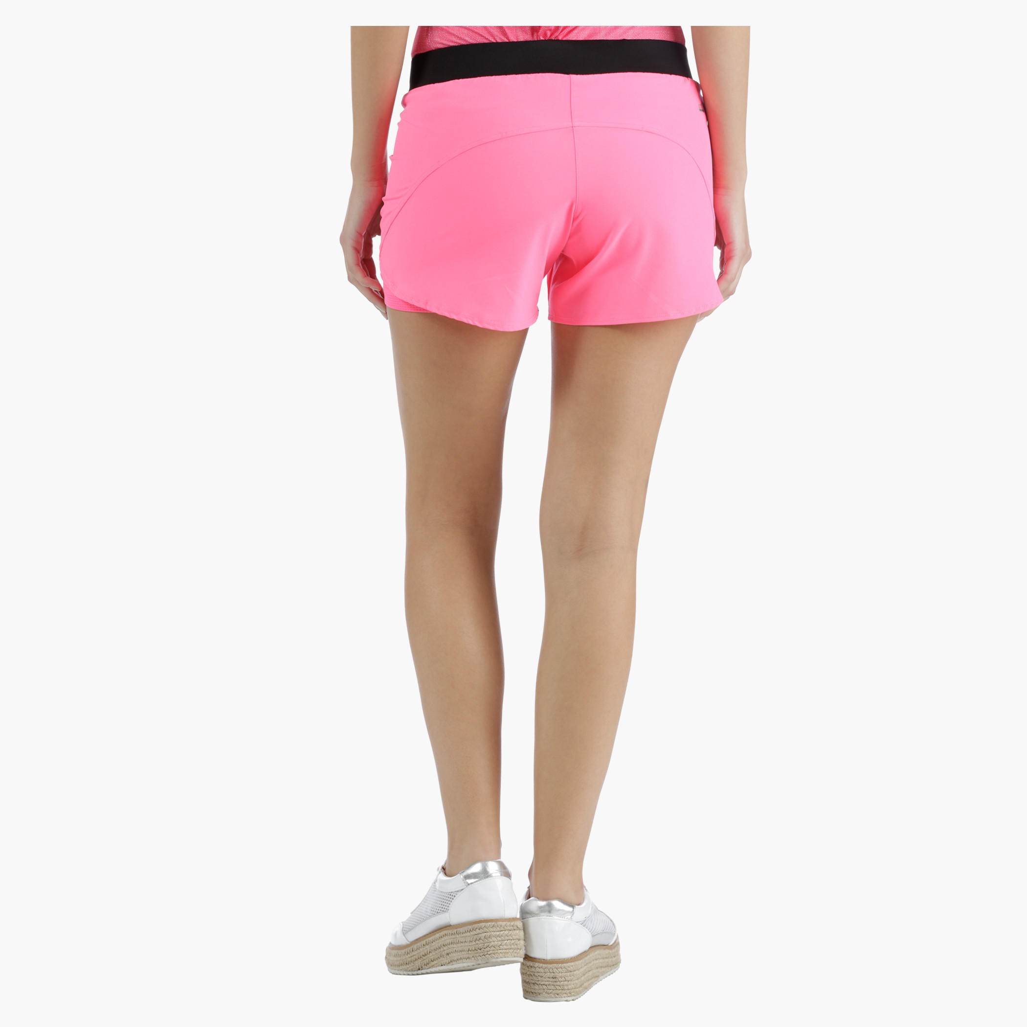 Running Shorts with Inner Extended Mesh in Regular Fit-women-clothing-sportswearandactivewear-bottoms-image-2