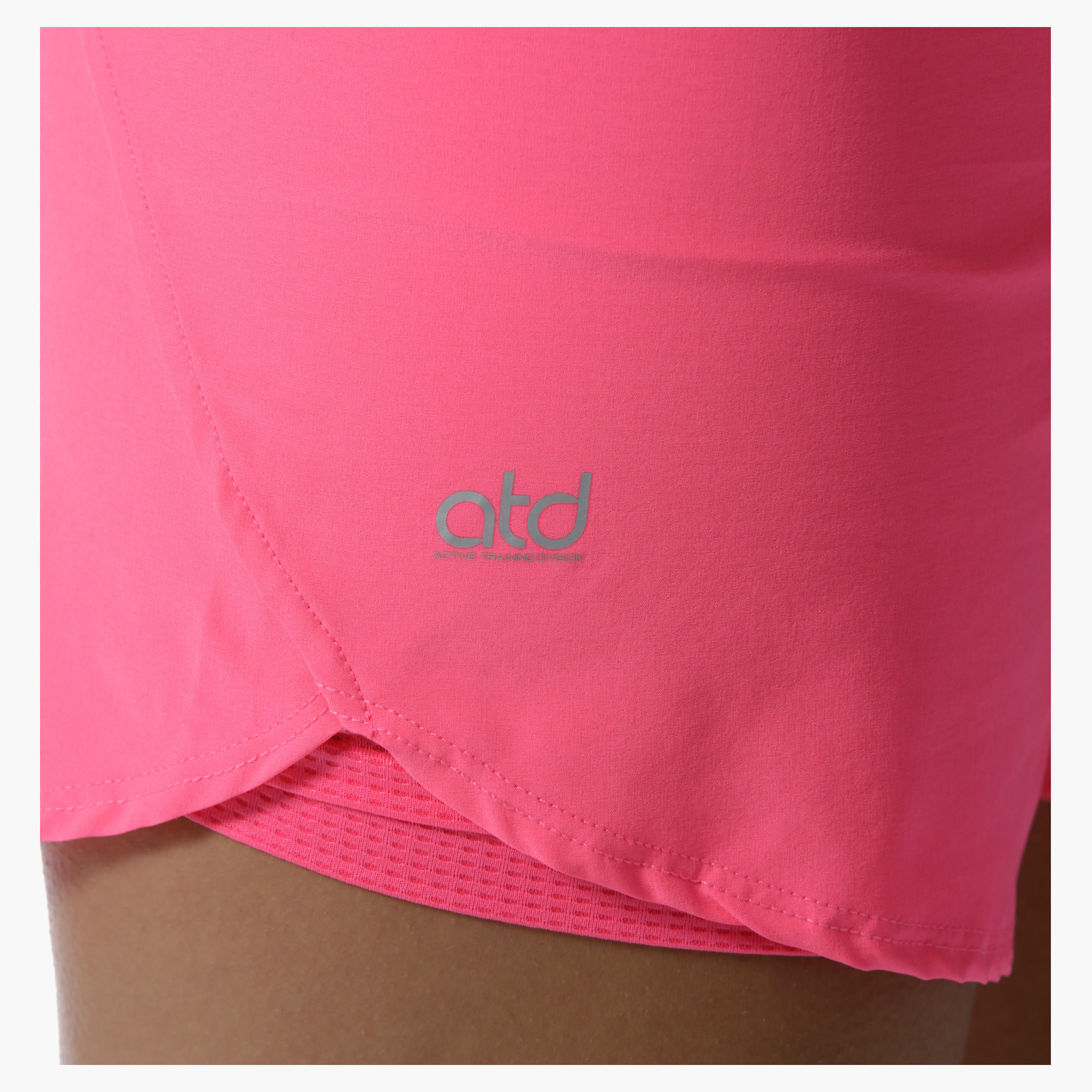 Running Shorts with Inner Extended Mesh in Regular Fit-women-clothing-sportswearandactivewear-bottoms-image-4
