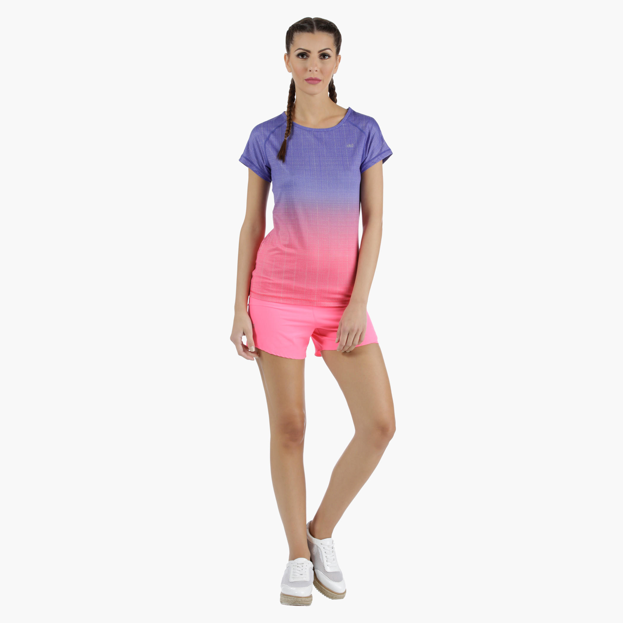 Running Shorts with Inner Extended Mesh in Regular Fit-women-clothing-sportswearandactivewear-bottoms-image-5