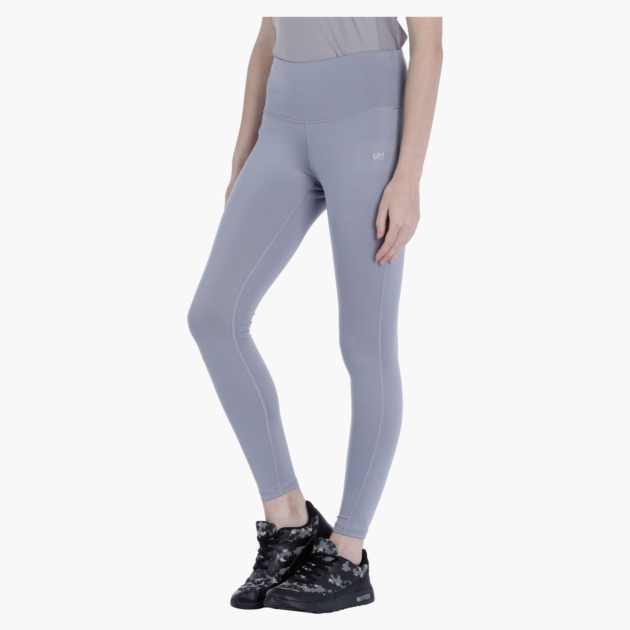 Casual Leggings with High Waistband in Regular Fit-women-clothing-sportswearandactivewear-bottoms-image-8