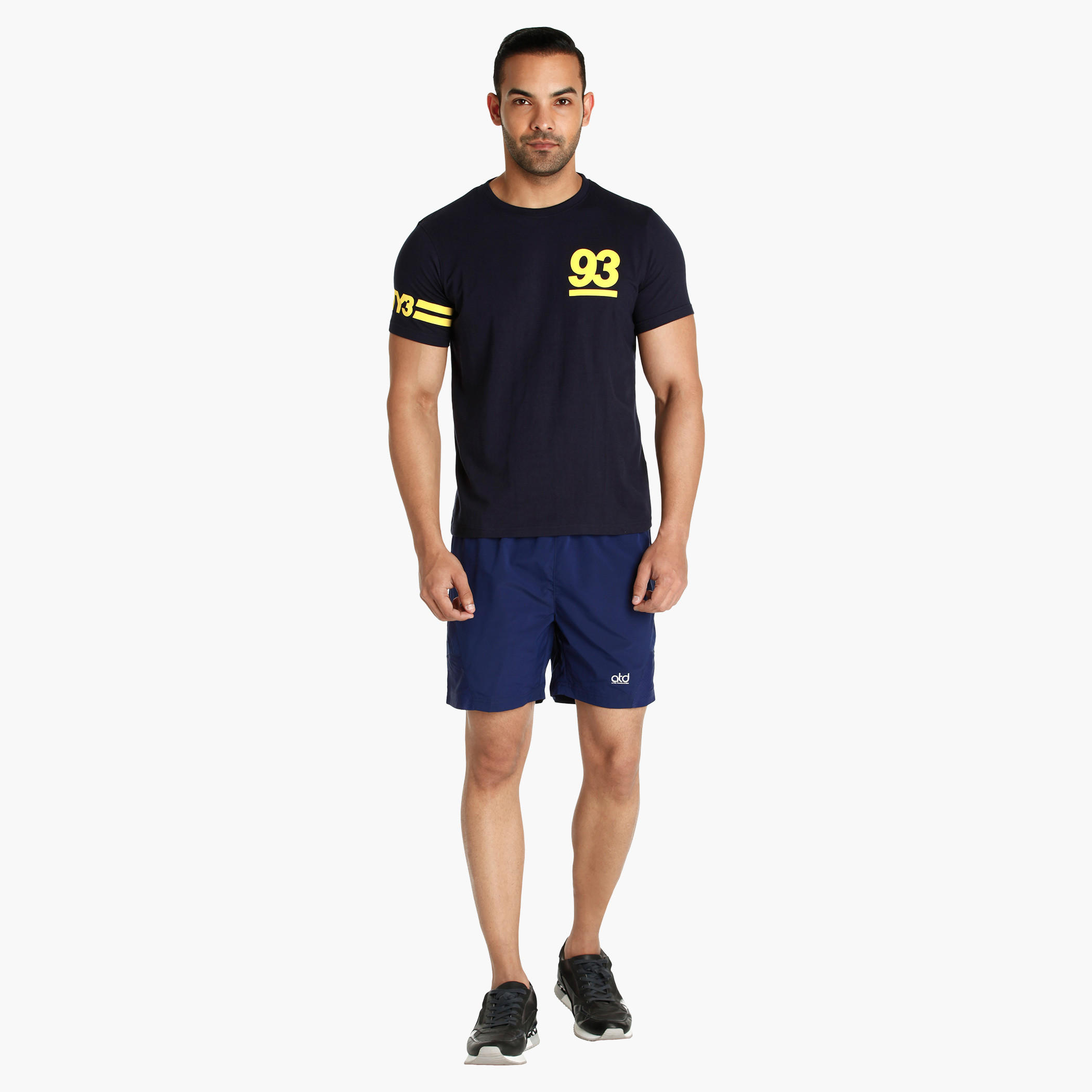 Graphic Print T-Shirt with Short Sleeves-men-clothing-tshirtsandpolos-tshirts-image-5