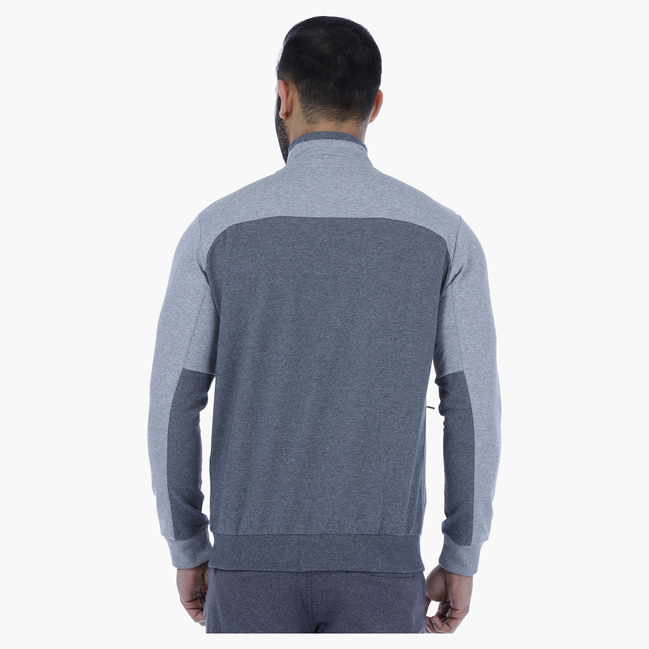 Melange High Neck Jacket-men-clothing-jacketsandblazers-jackets-image-4