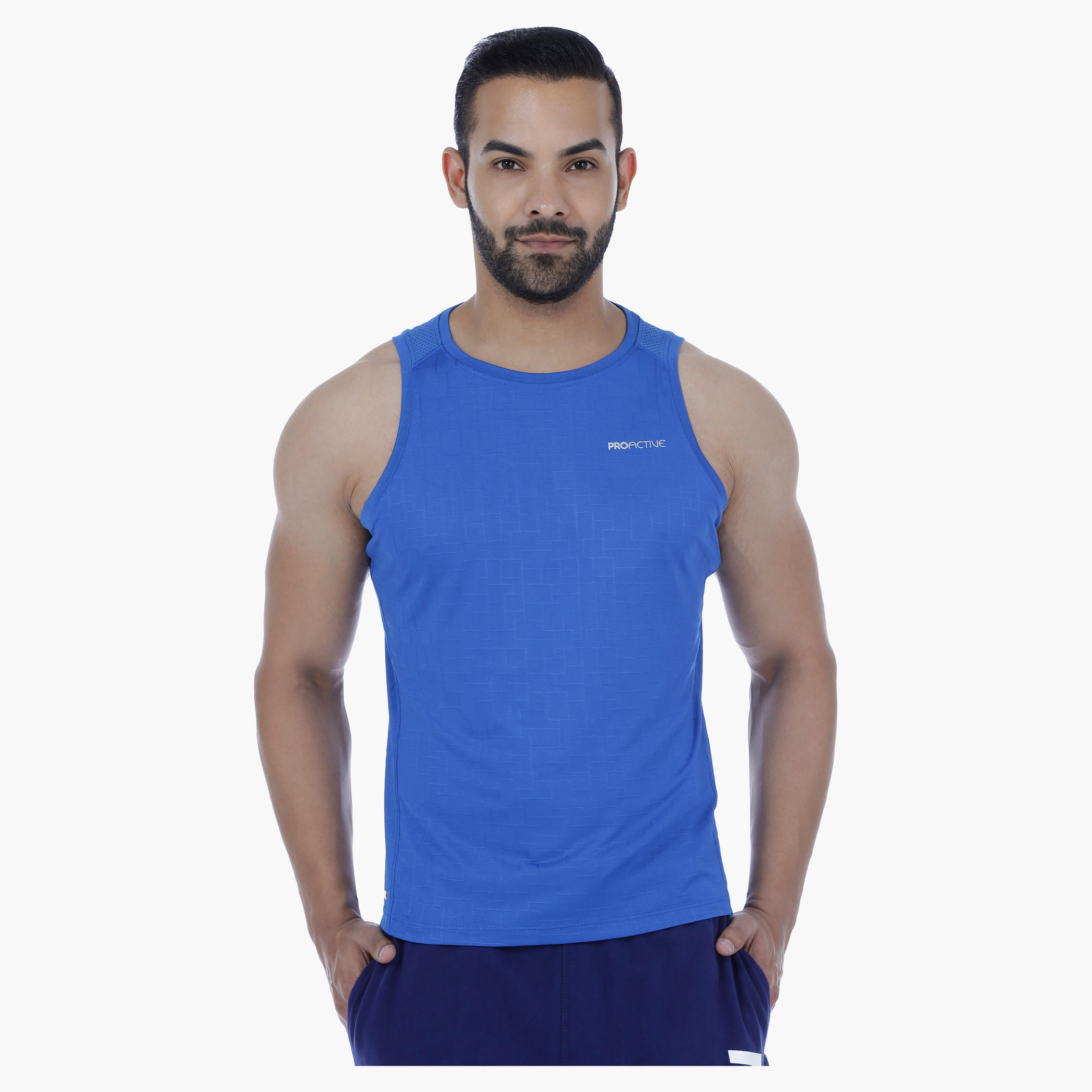 Sleeveless Printed T-Shirt with Mesh Detail-men-clothing-sportswearandactivewear-tshirtsandpolos-image-1