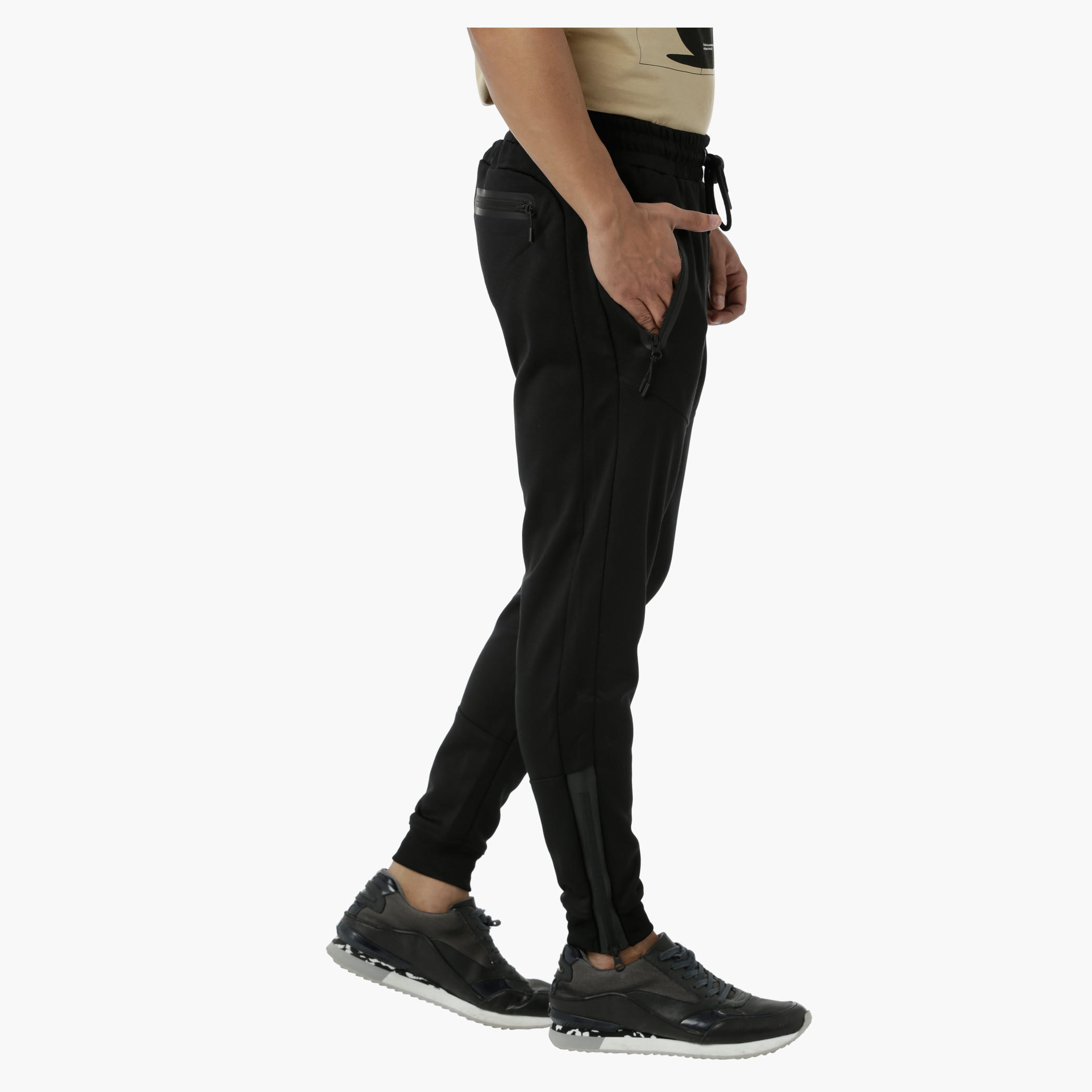 Cut and Sew Jog Pants in Regular Fit-men-clothing-bottoms-joggers-image-3