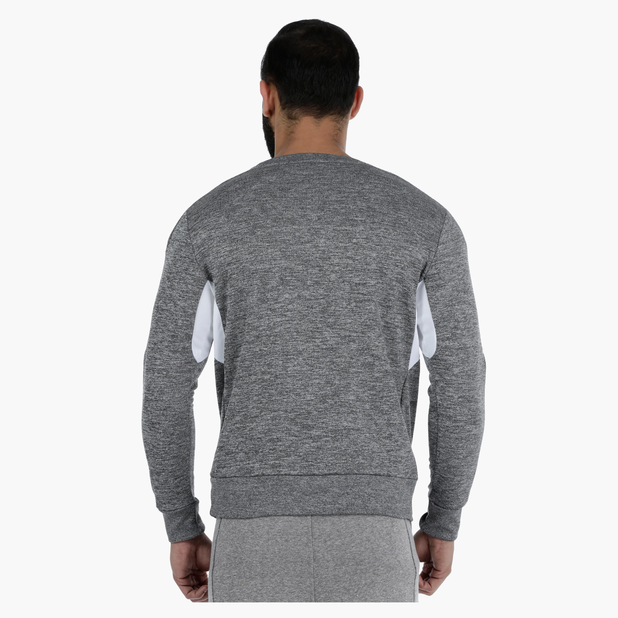Long Sleeves T-Shirt with Crew Neck-men-winterwear-hoodiesandsweatshirts-image-2
