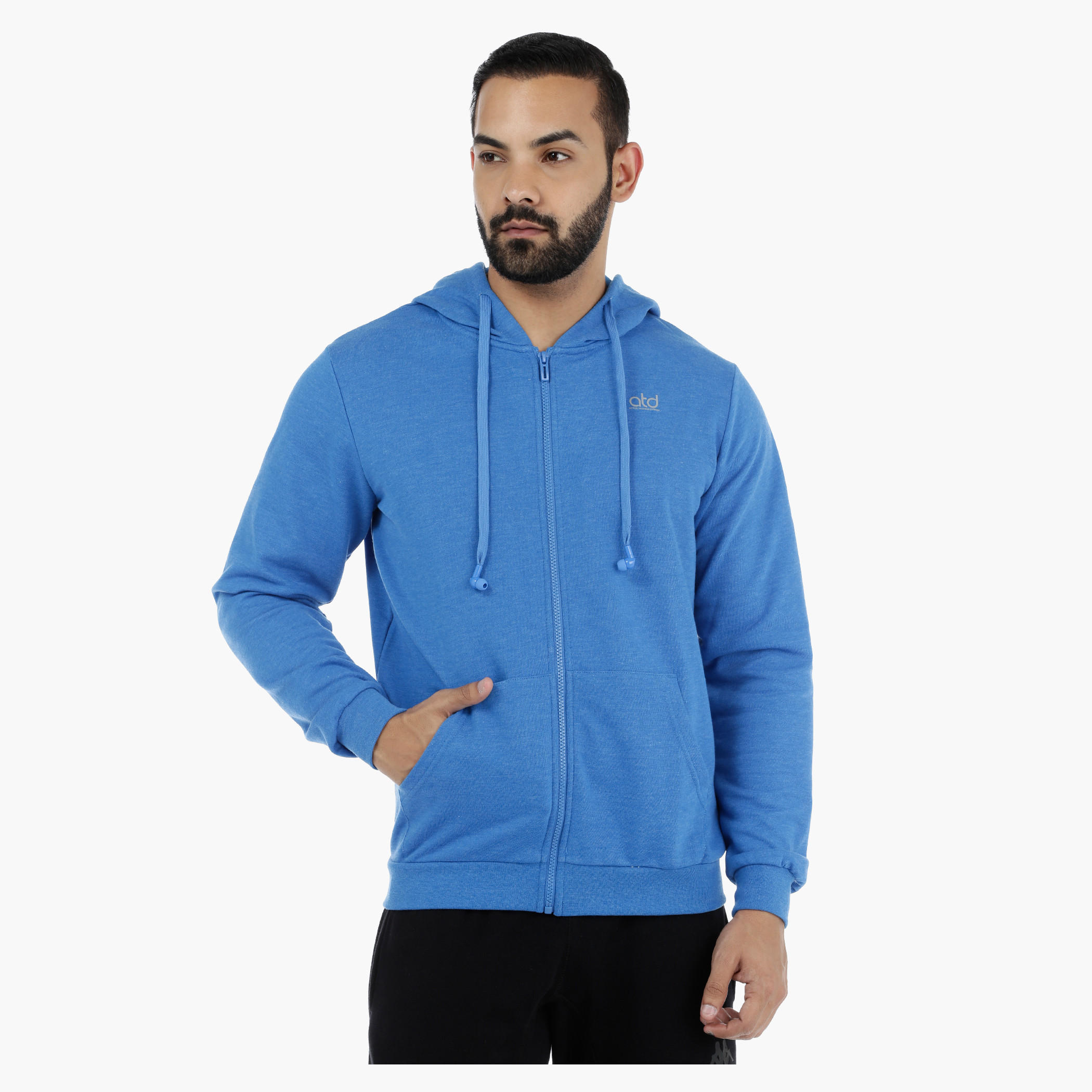 Hooded Sweatshirt with Earbuds-men-winterwear-hoodiesandsweatshirts-image-11