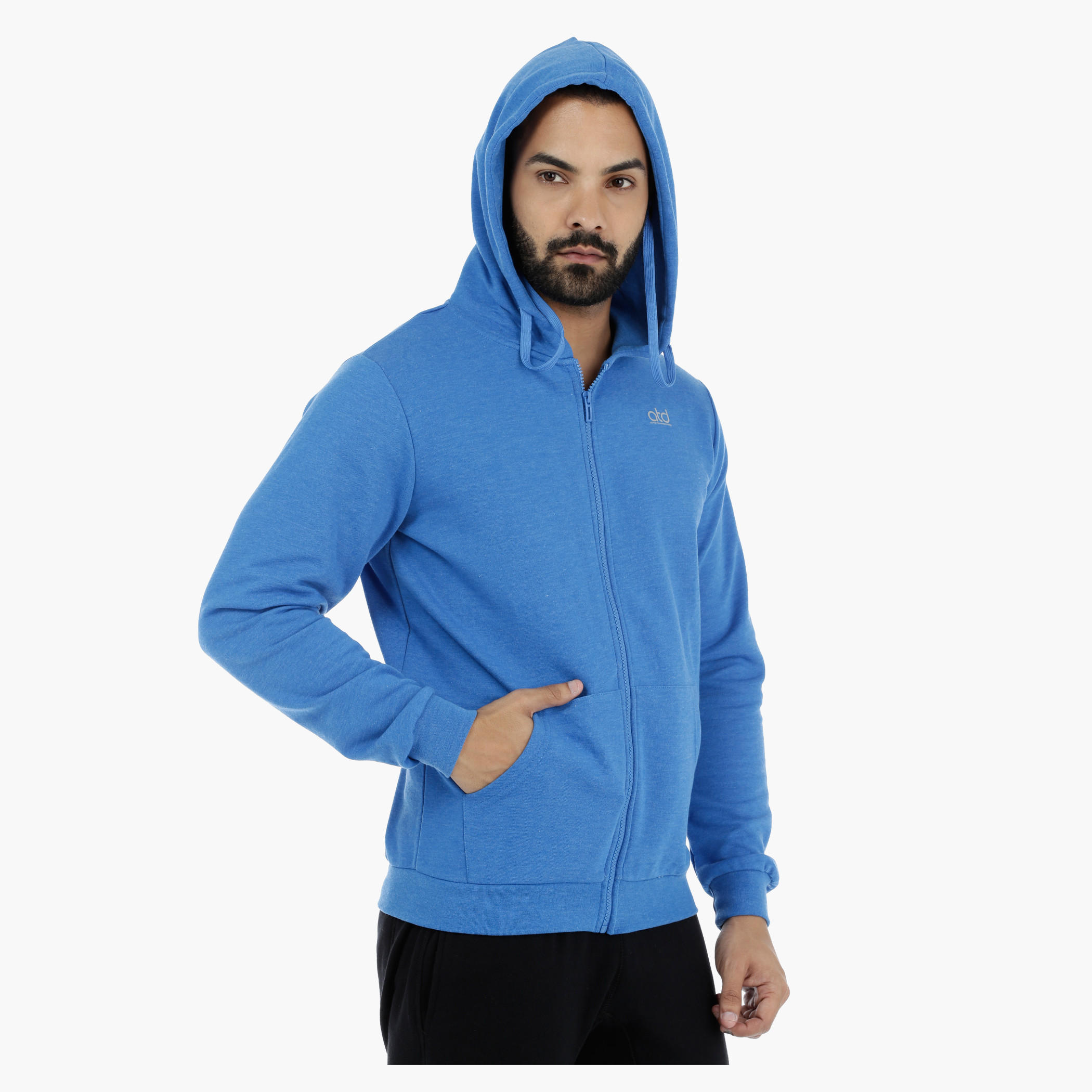 Hooded Sweatshirt with Earbuds-men-winterwear-hoodiesandsweatshirts-image-13