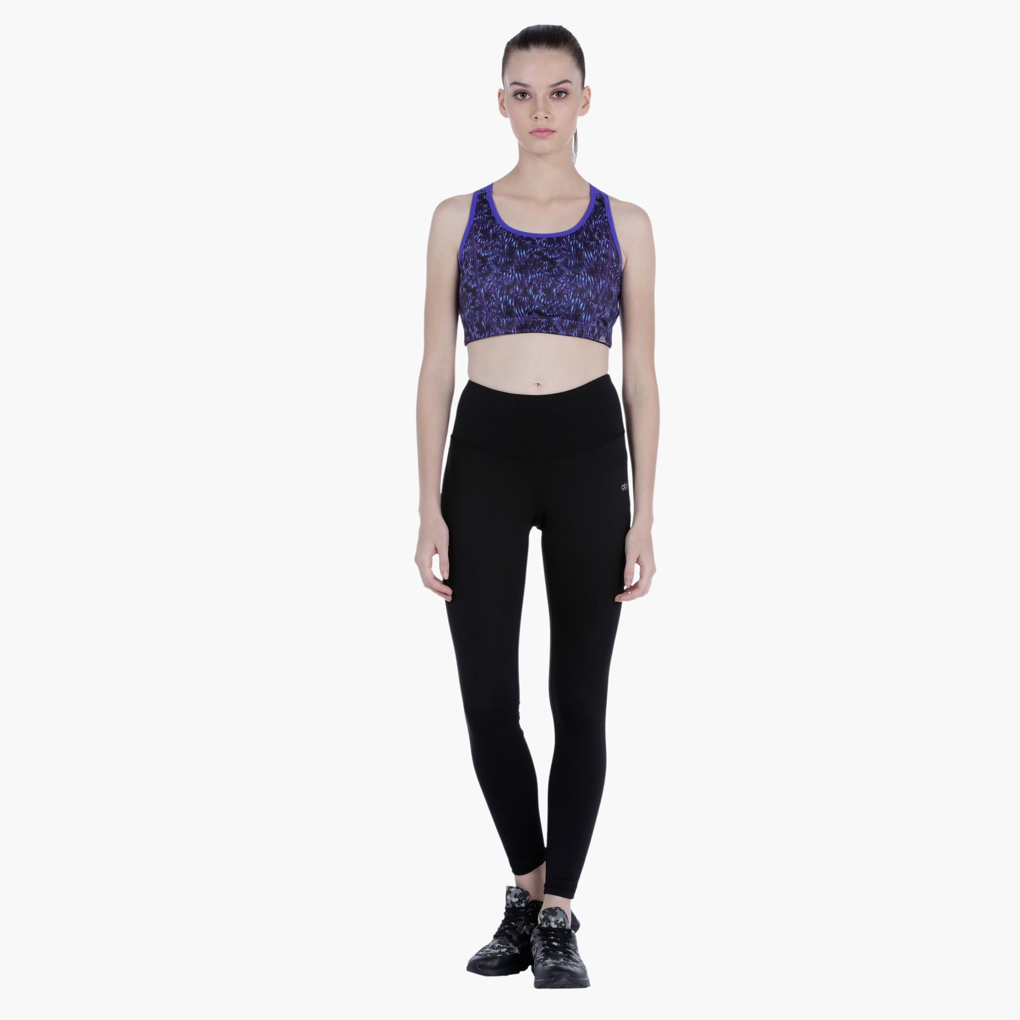 Printed Sports Bra with Garter Straps-sports-women-clothing-sportsbras-image-5