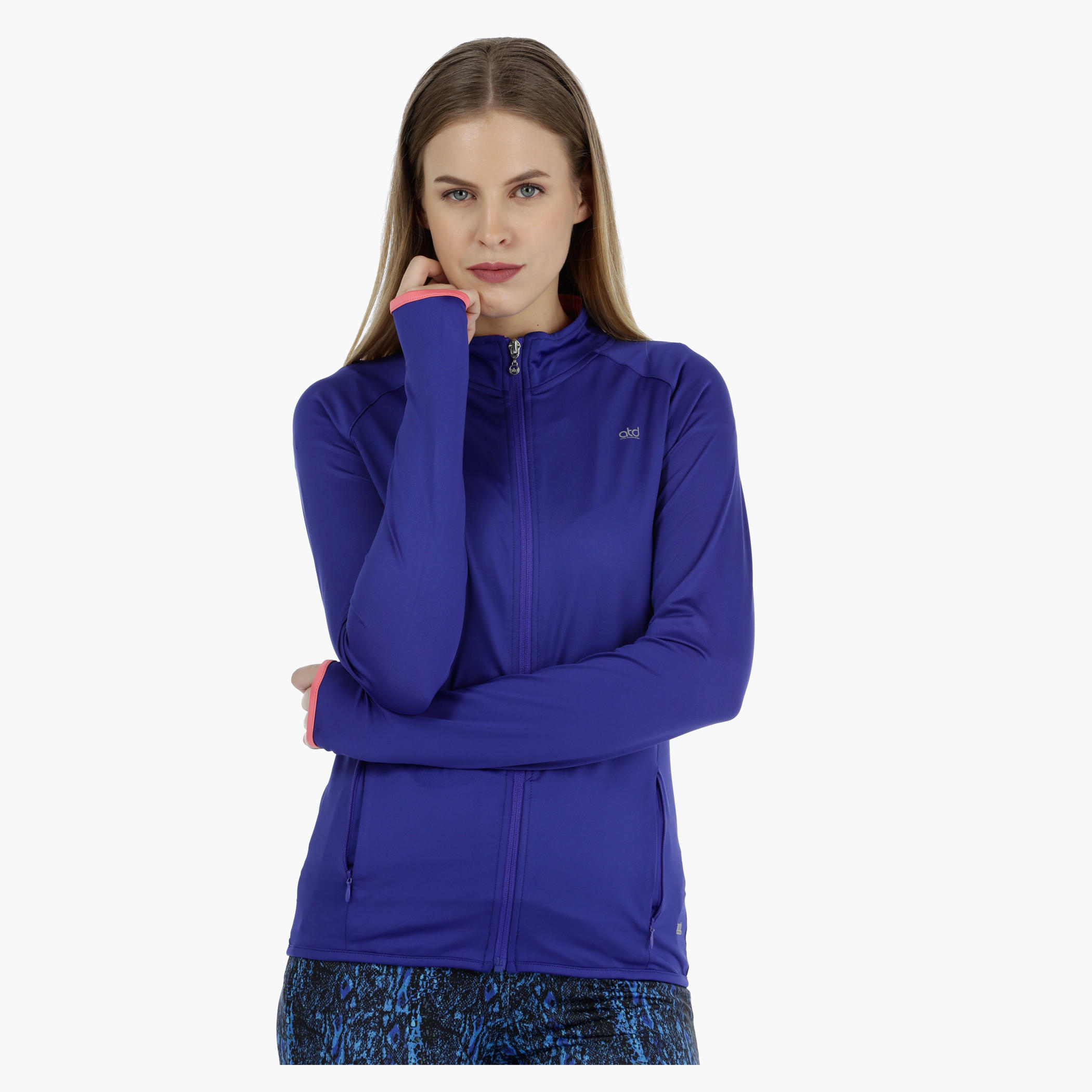 Full-sleeved Training Jacket with Mesh Inserts-women-clothing-sportswearandactivewear-coatsandjackets-jackets-image-1