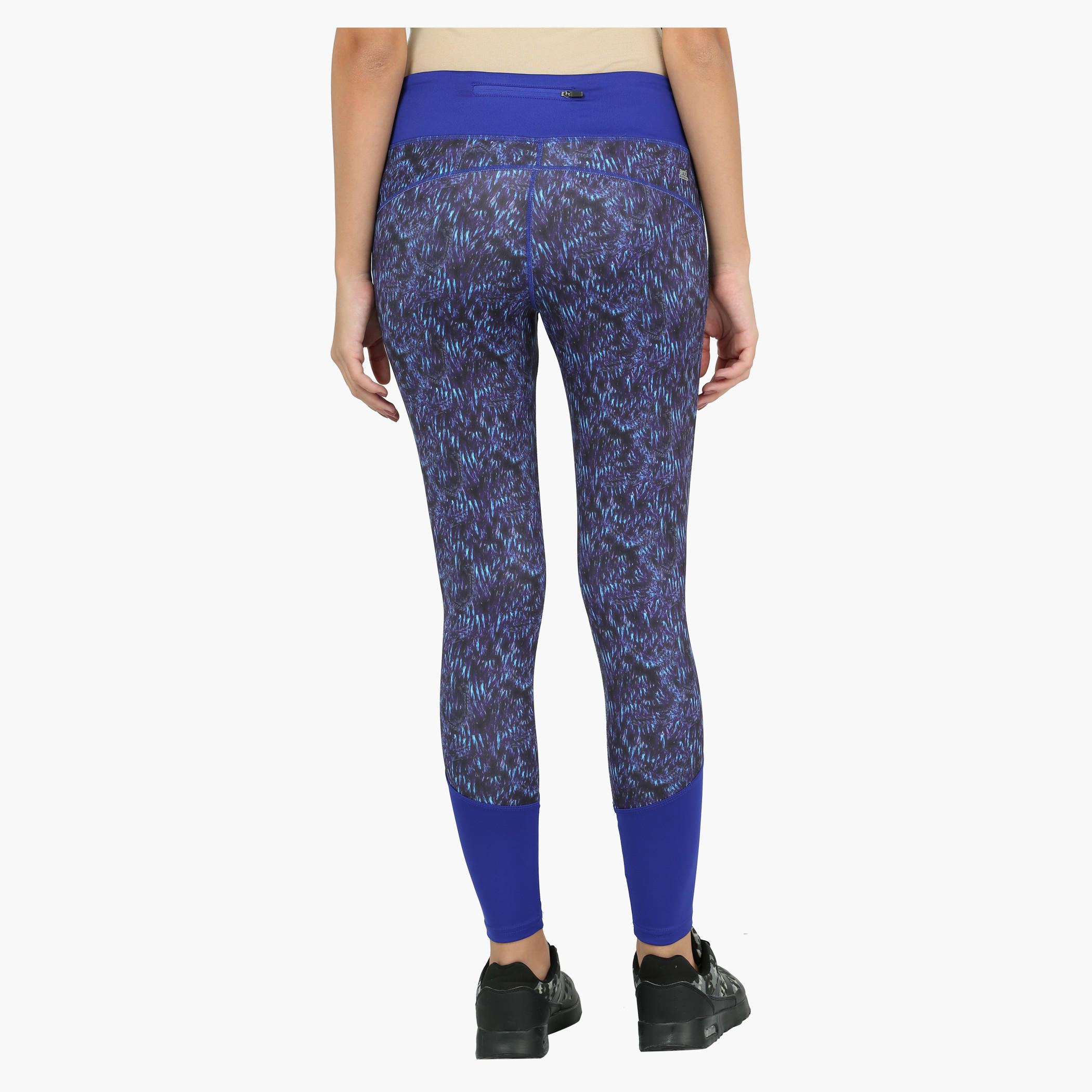 Printed Leggings with Elasticised Waistband-women-clothing-sportswearandactivewear-bottoms-image-2