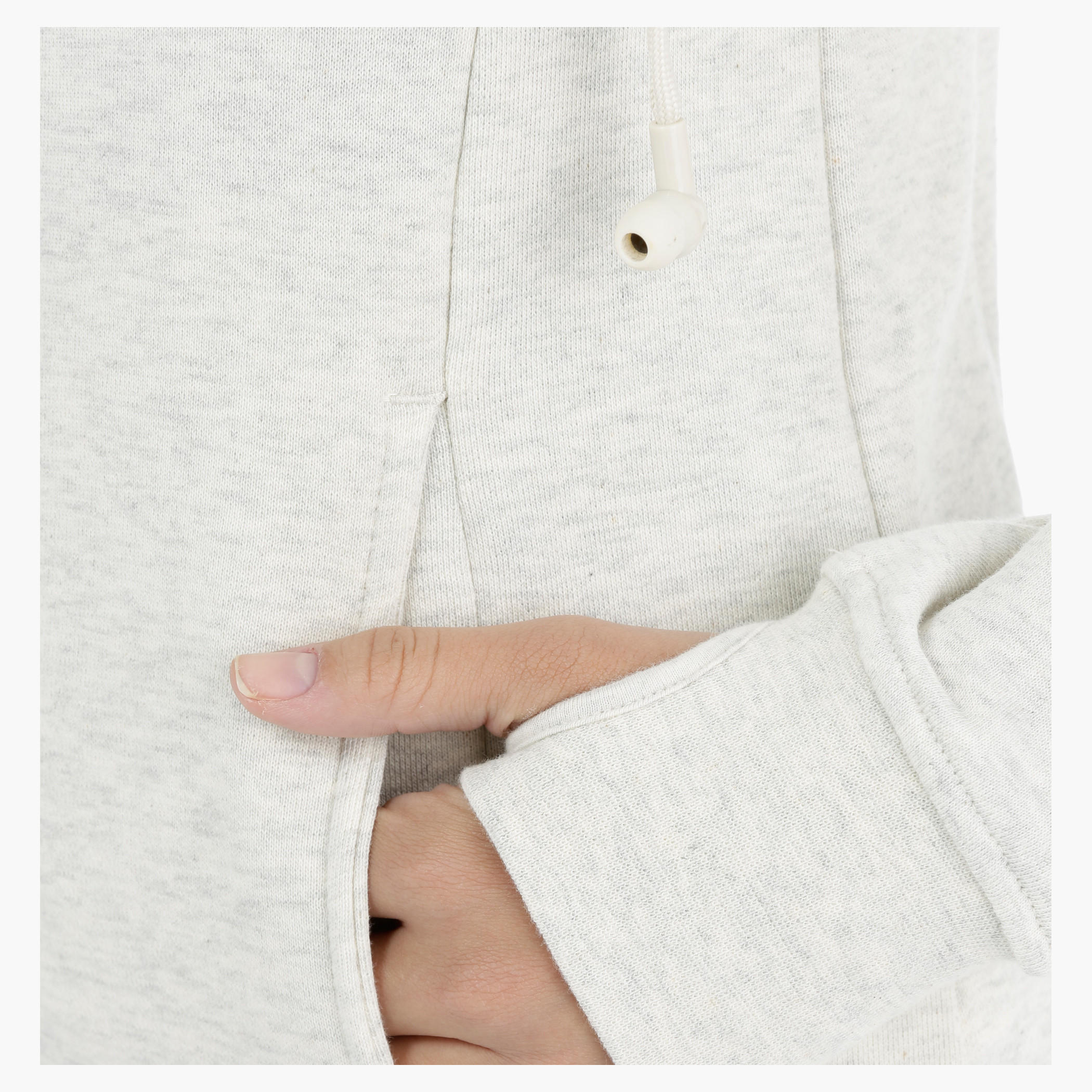 Hooded Long Sleeves Jacket with Earbuds-women-clothing-sportswearandactivewear-hoodiesandsweatshirts-image-4