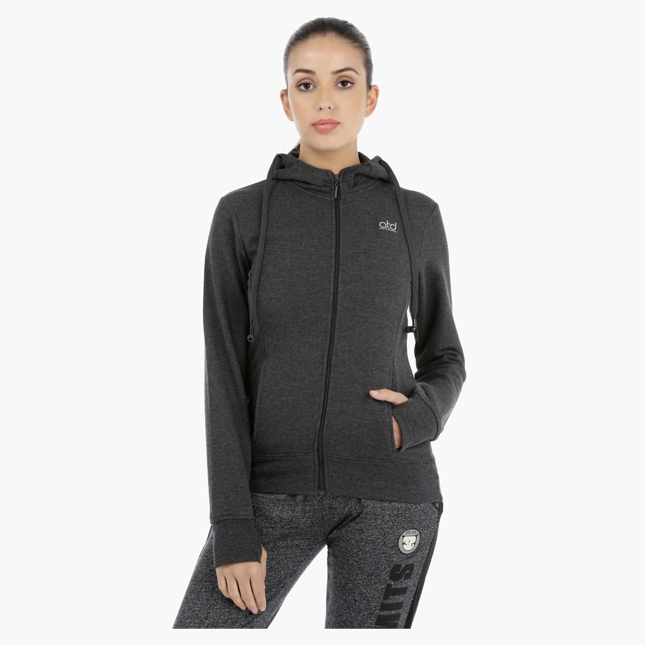 Hooded Long Sleeves Jacket with Earbuds-women-clothing-sportswearandactivewear-hoodiesandsweatshirts-image-11