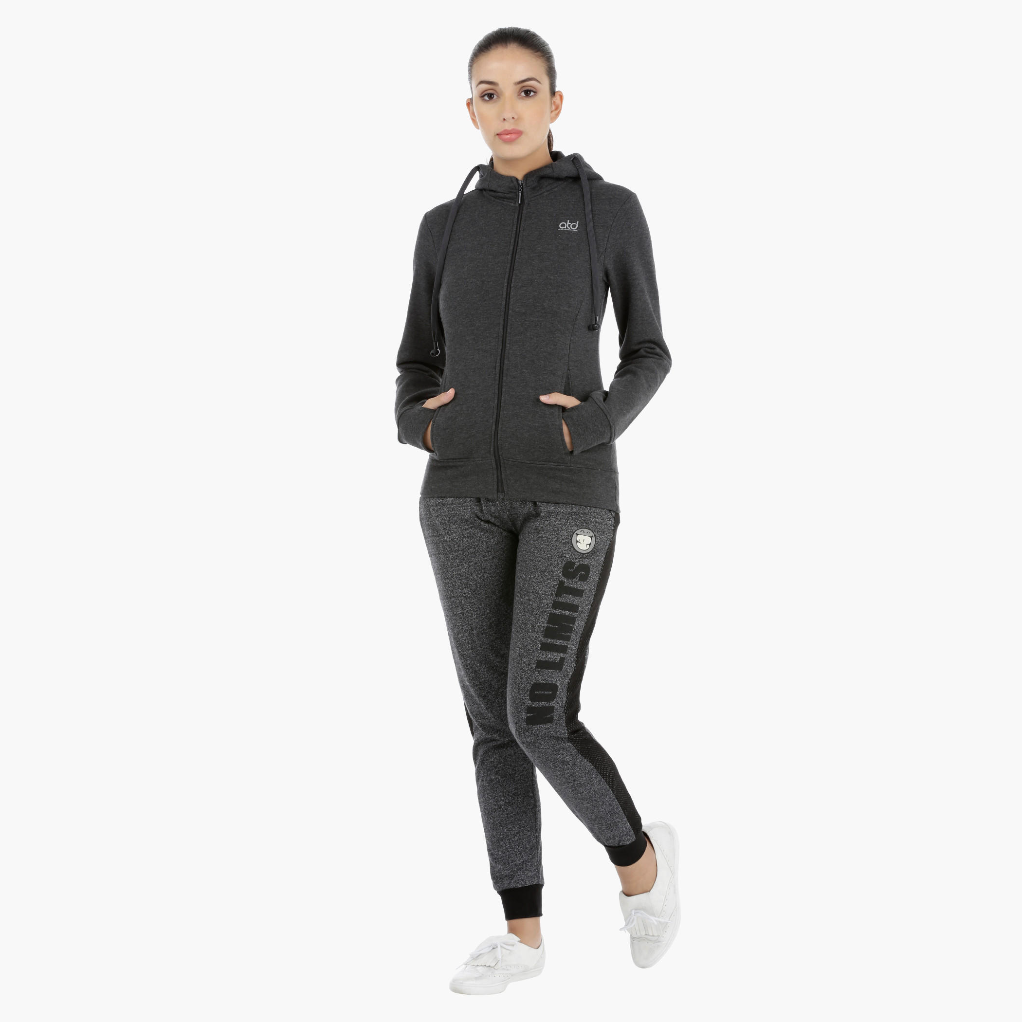 Hooded Long Sleeves Jacket with Earbuds-women-clothing-sportswearandactivewear-hoodiesandsweatshirts-image-15