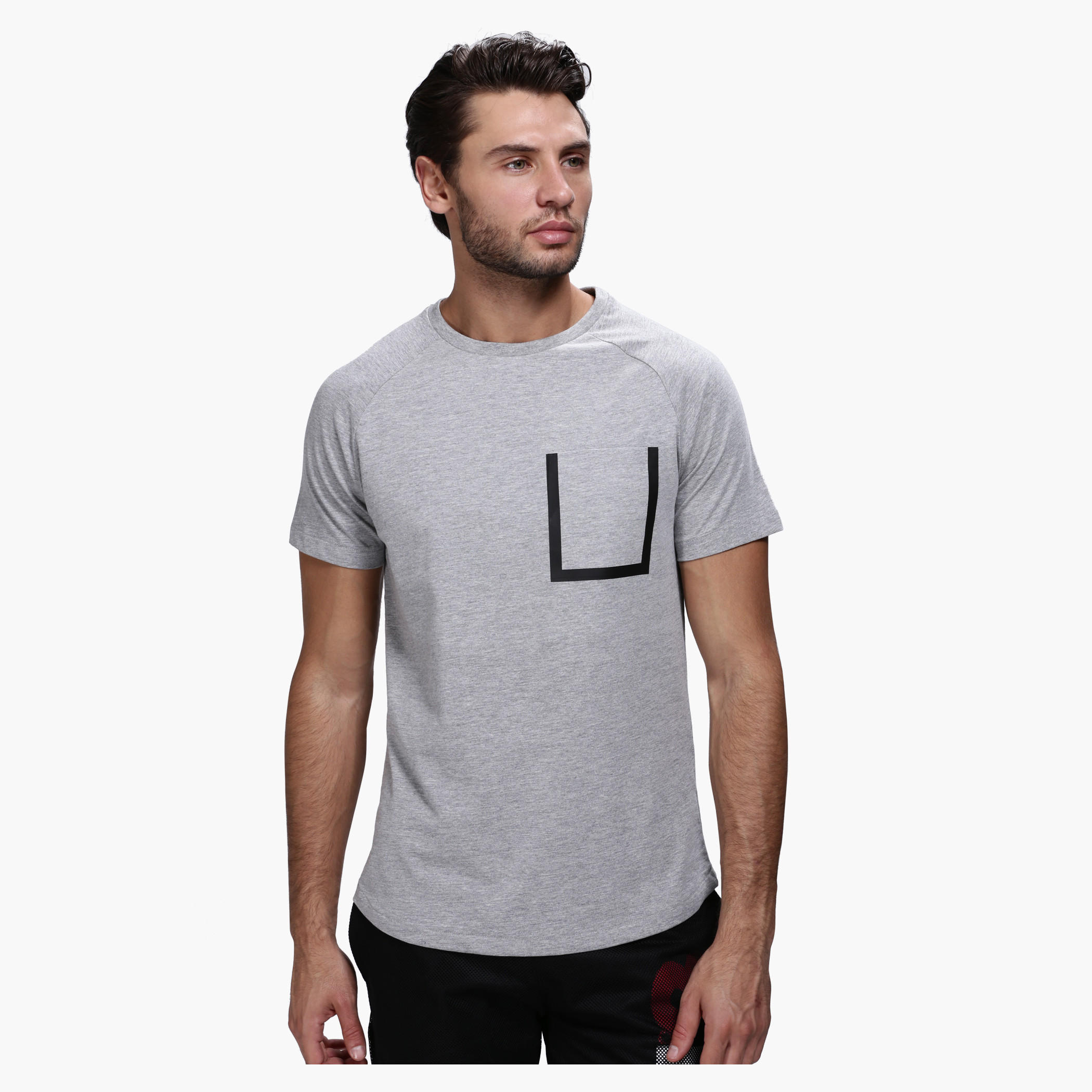Casual Crew Neck T-Shirt with Short Sleeves-men-clothing-tshirtsandpolos-tshirts-image-1