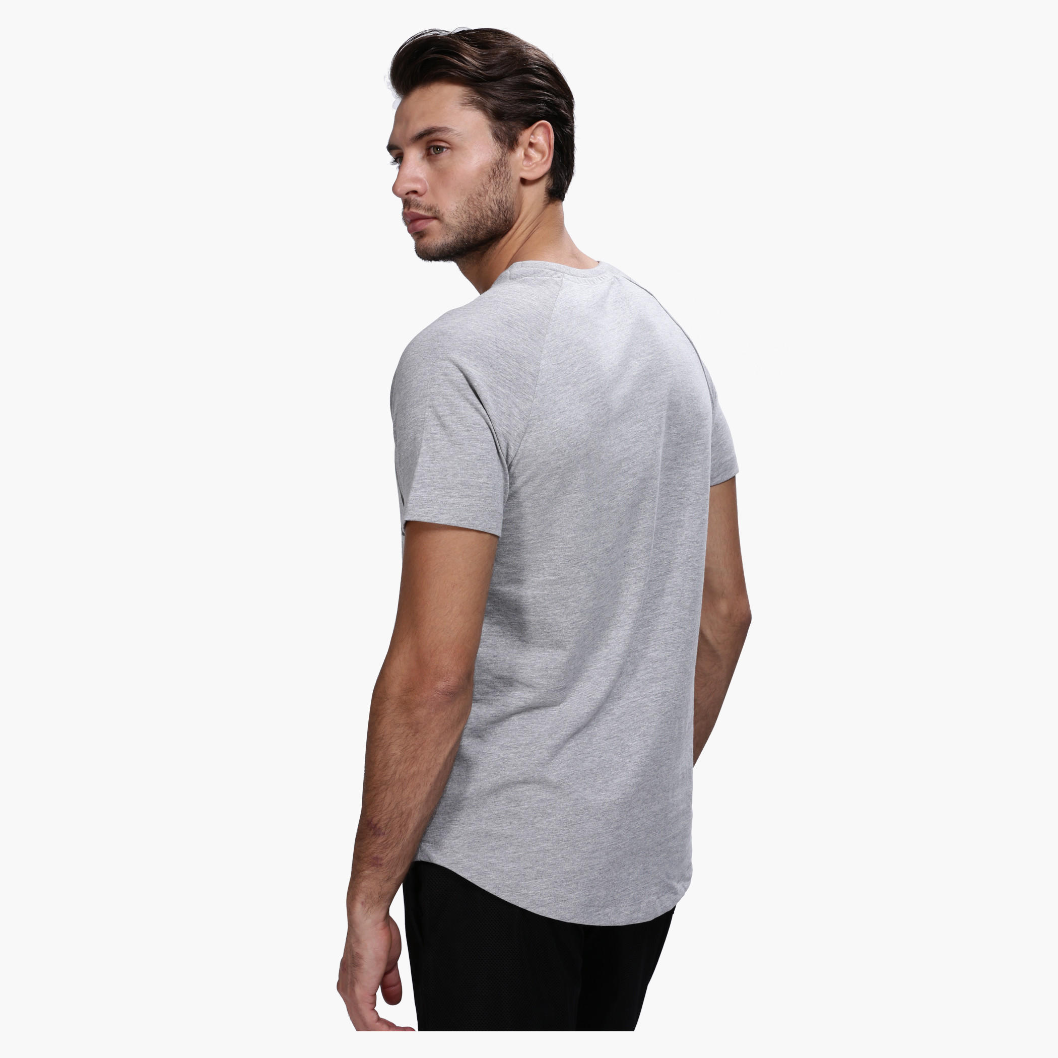 Casual Crew Neck T-Shirt with Short Sleeves-men-clothing-tshirtsandpolos-tshirts-image-2
