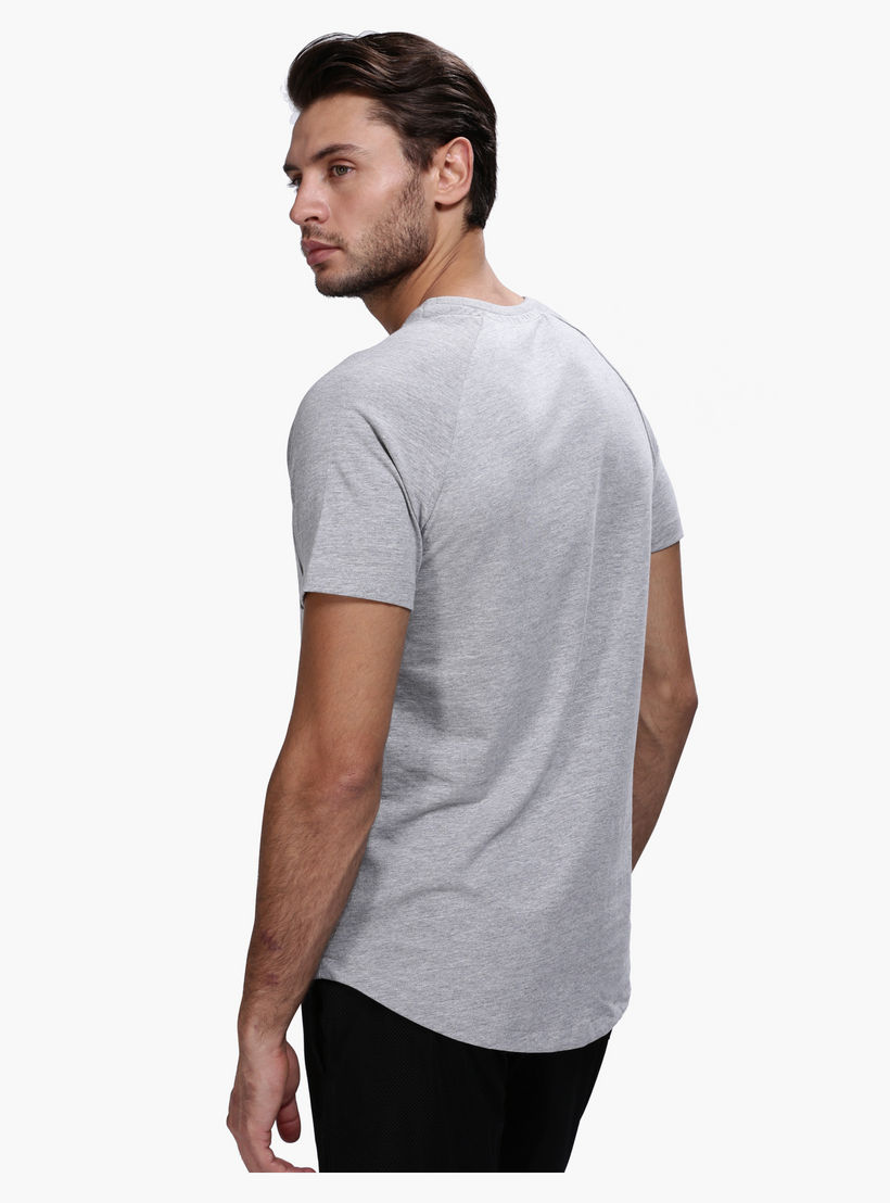 Casual Crew Neck T-Shirt with Short Sleeves-men-clothing-tshirtsandpolos-tshirts-image-2