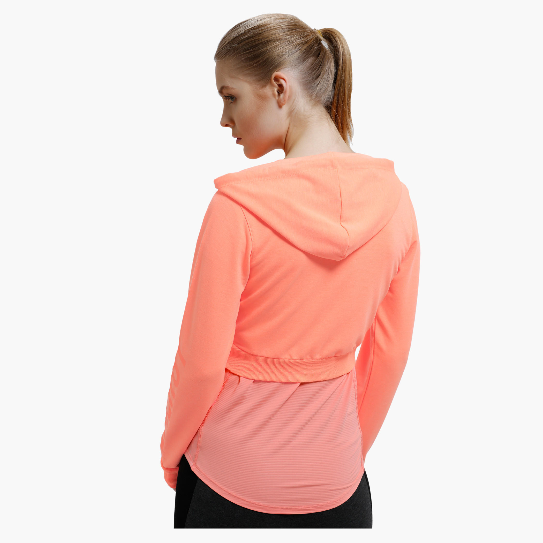 Front Open Sweatshirt with Hood and Long Sleeves-women-winterwear-hoodiesandsweatshirts-sweatshirts-image-4