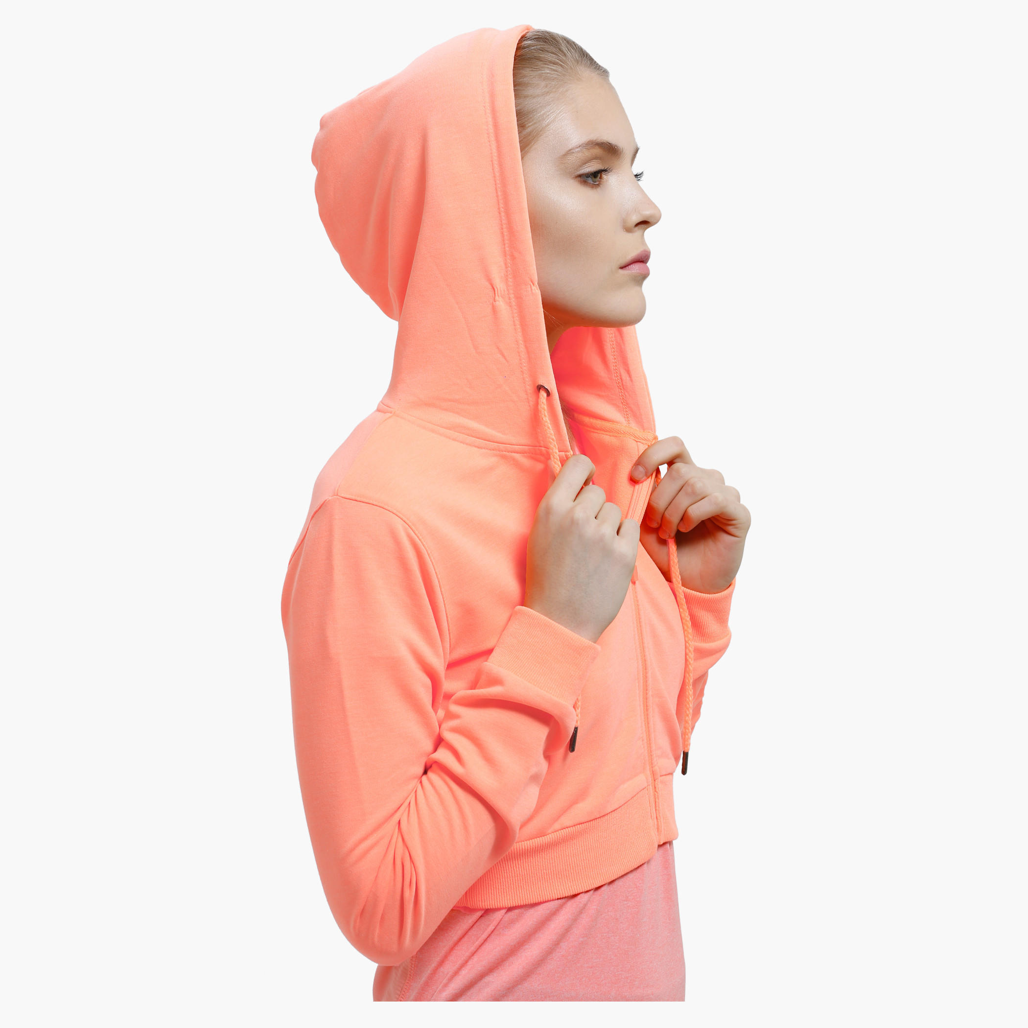 Front Open Sweatshirt with Hood and Long Sleeves-women-winterwear-hoodiesandsweatshirts-sweatshirts-image-3