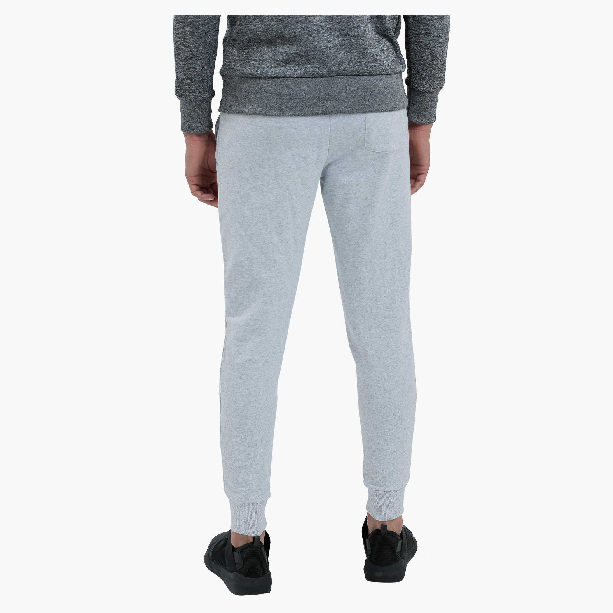 Full Length Jog Pants with Cuffs in Slim Fit-men-clothing-bottoms-joggers-image-2