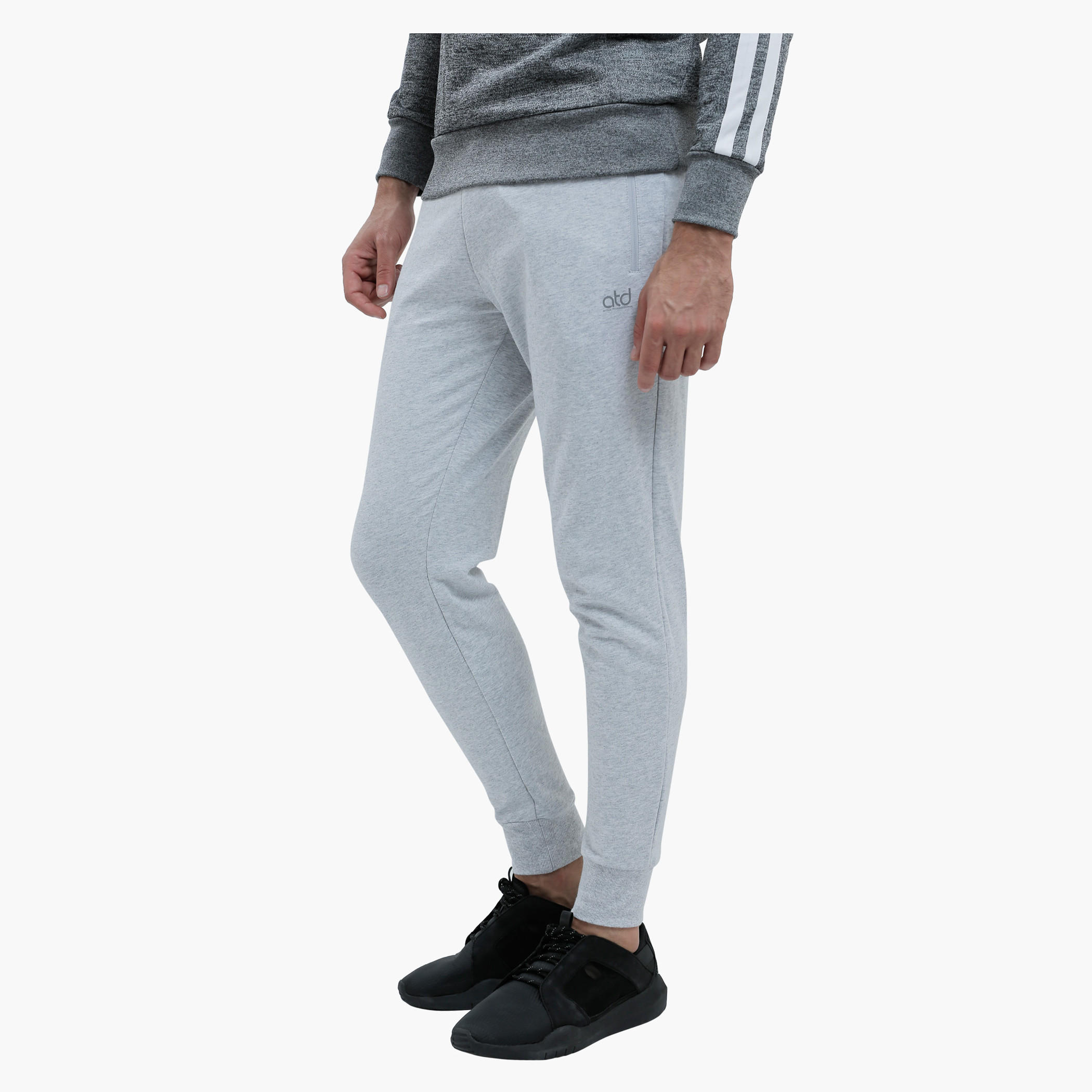 Full Length Jog Pants with Cuffs in Slim Fit-men-clothing-bottoms-joggers-image-3
