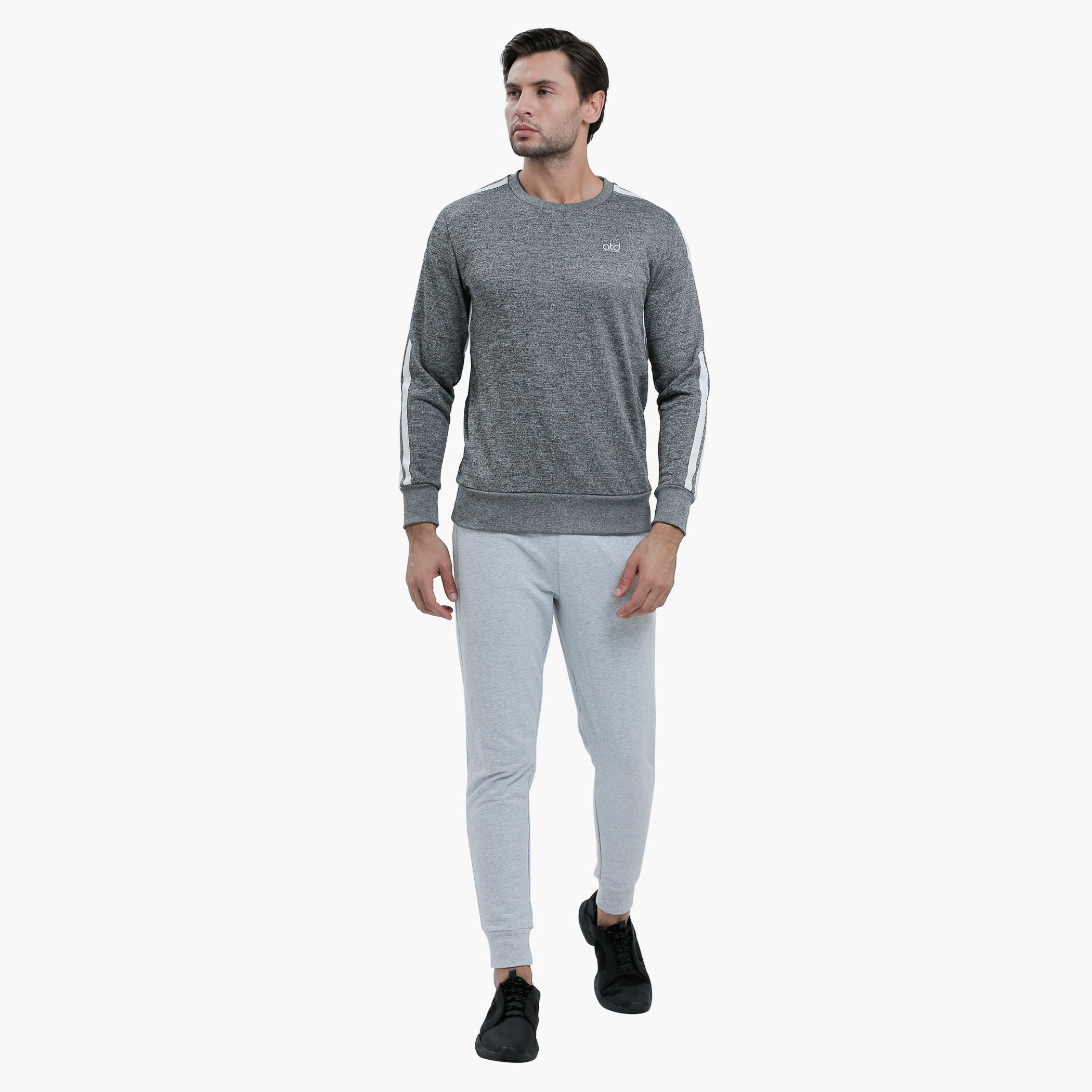 Full Length Jog Pants with Cuffs in Slim Fit-men-clothing-bottoms-joggers-image-5