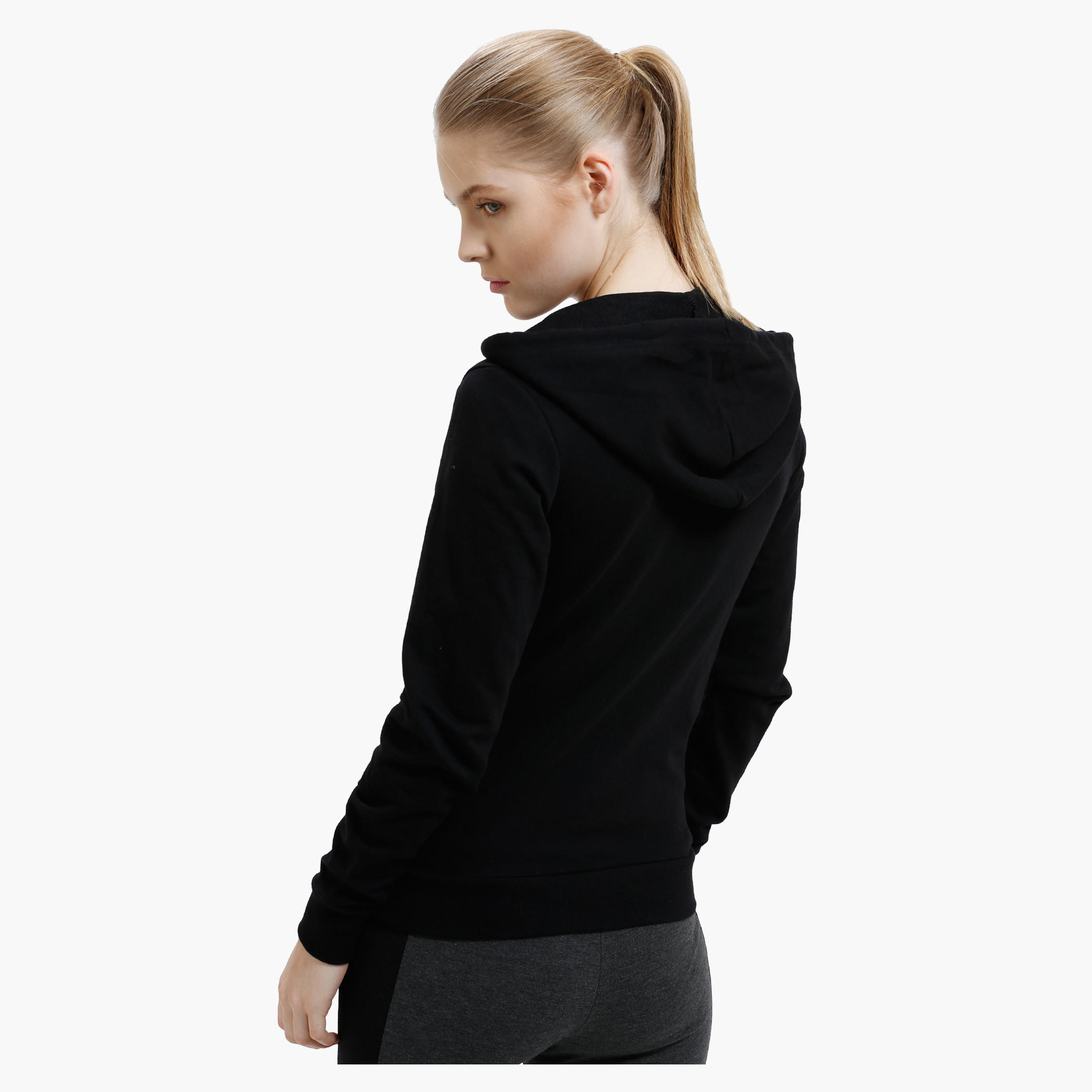 Hooded Long Sleeves Jacket with Zip Closure-women-clothing-sportswearandactivewear-hoodiesandsweatshirts-image-2