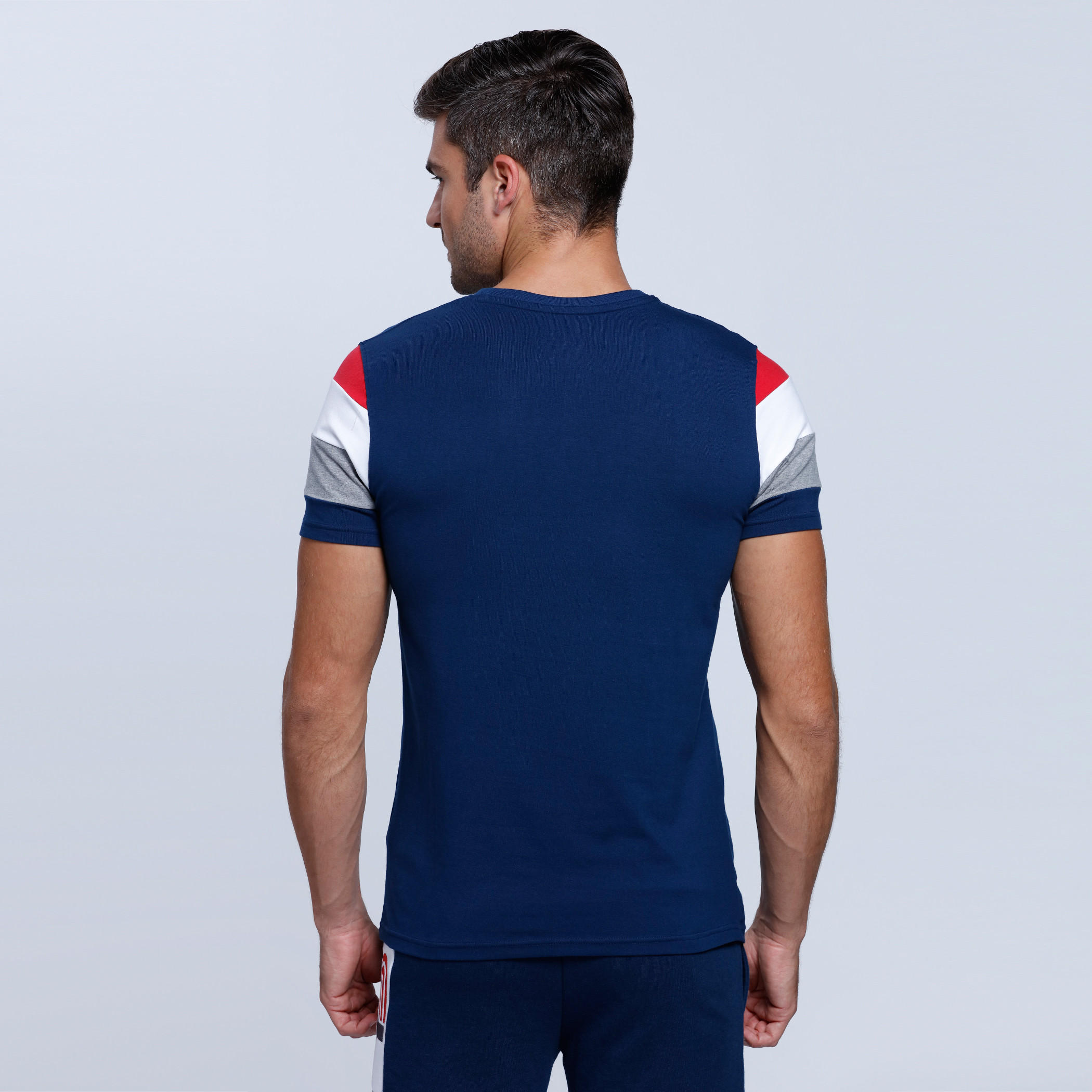 Printed Short Sleeves T-Shirt with Round Neck-men-clothing-tshirtsandpolos-tshirts-image-2