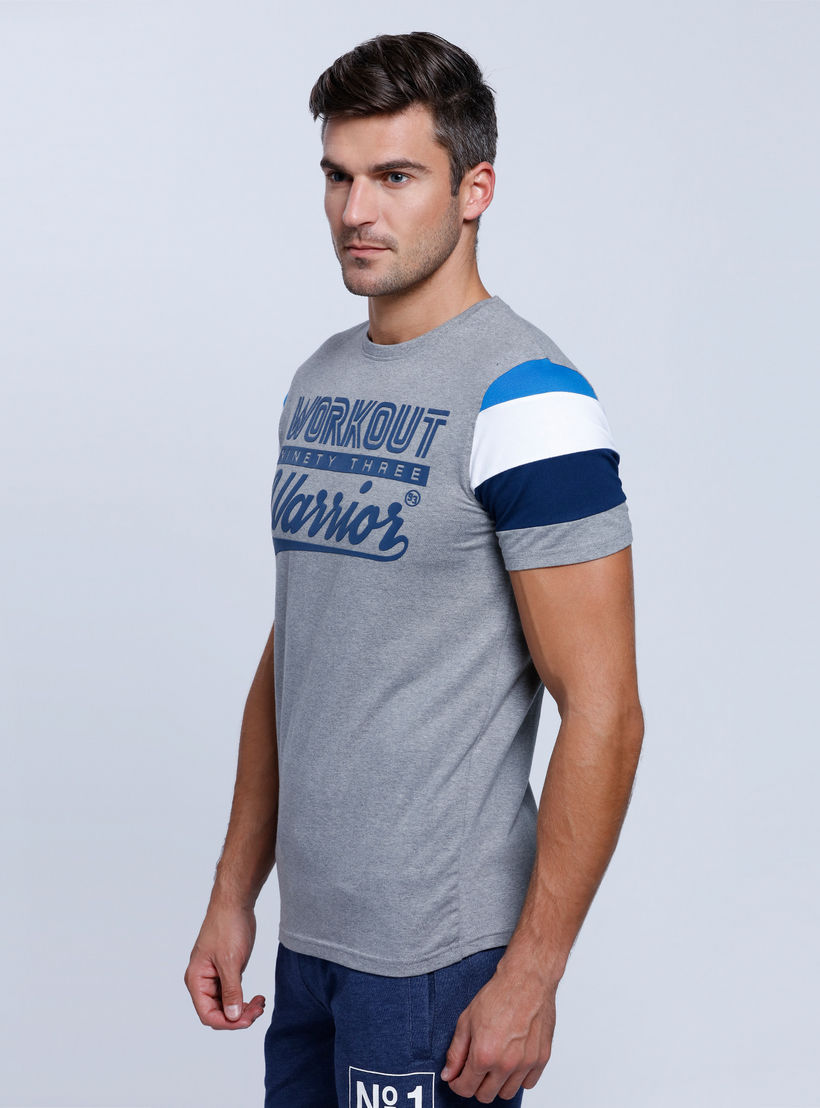 Printed Short Sleeves T-Shirt with Round Neck-men-clothing-tshirtsandpolos-tshirts-image-3
