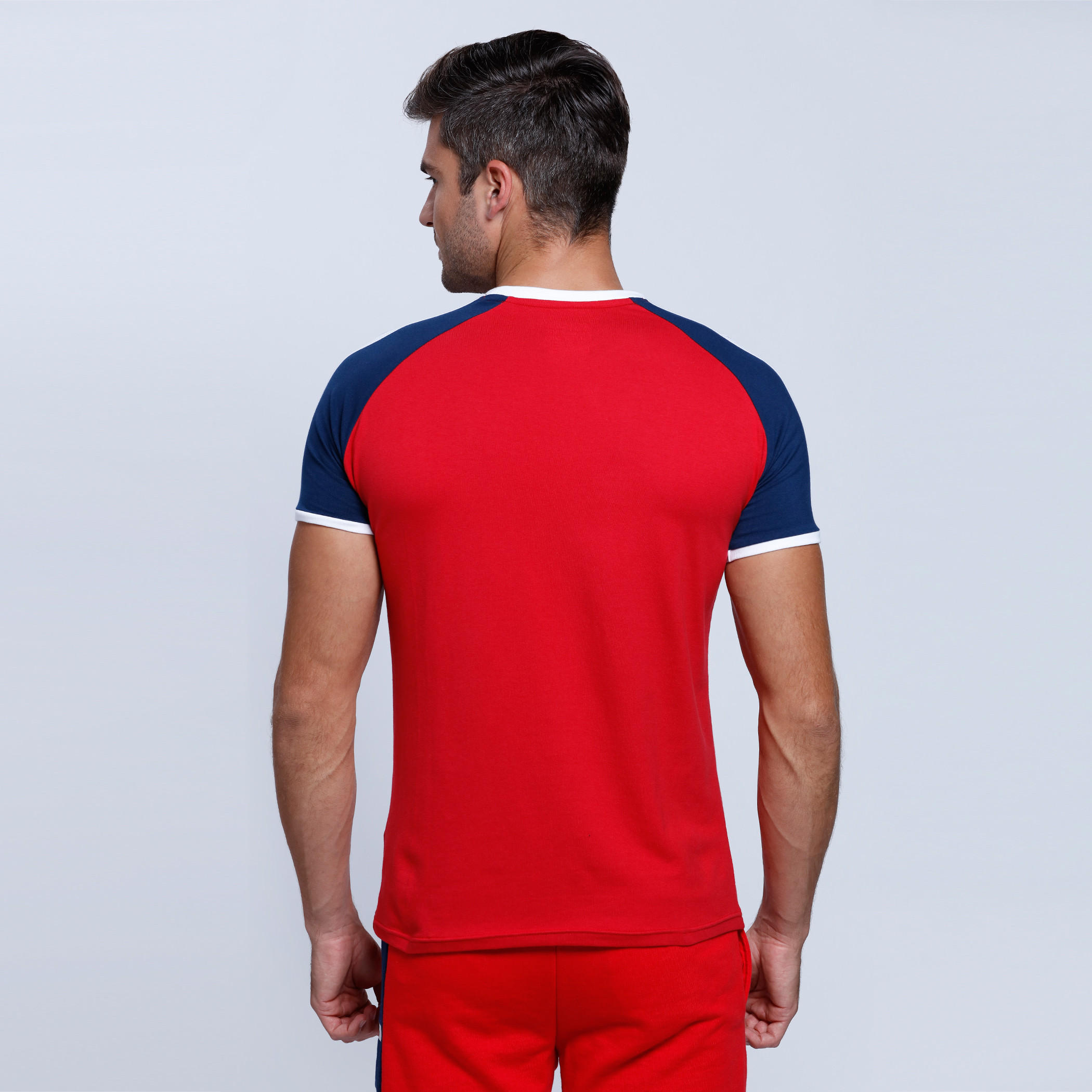 Printed Short Sleeves T-Shirt with Round Neck-men-clothing-tshirtsandpolos-tshirts-image-2