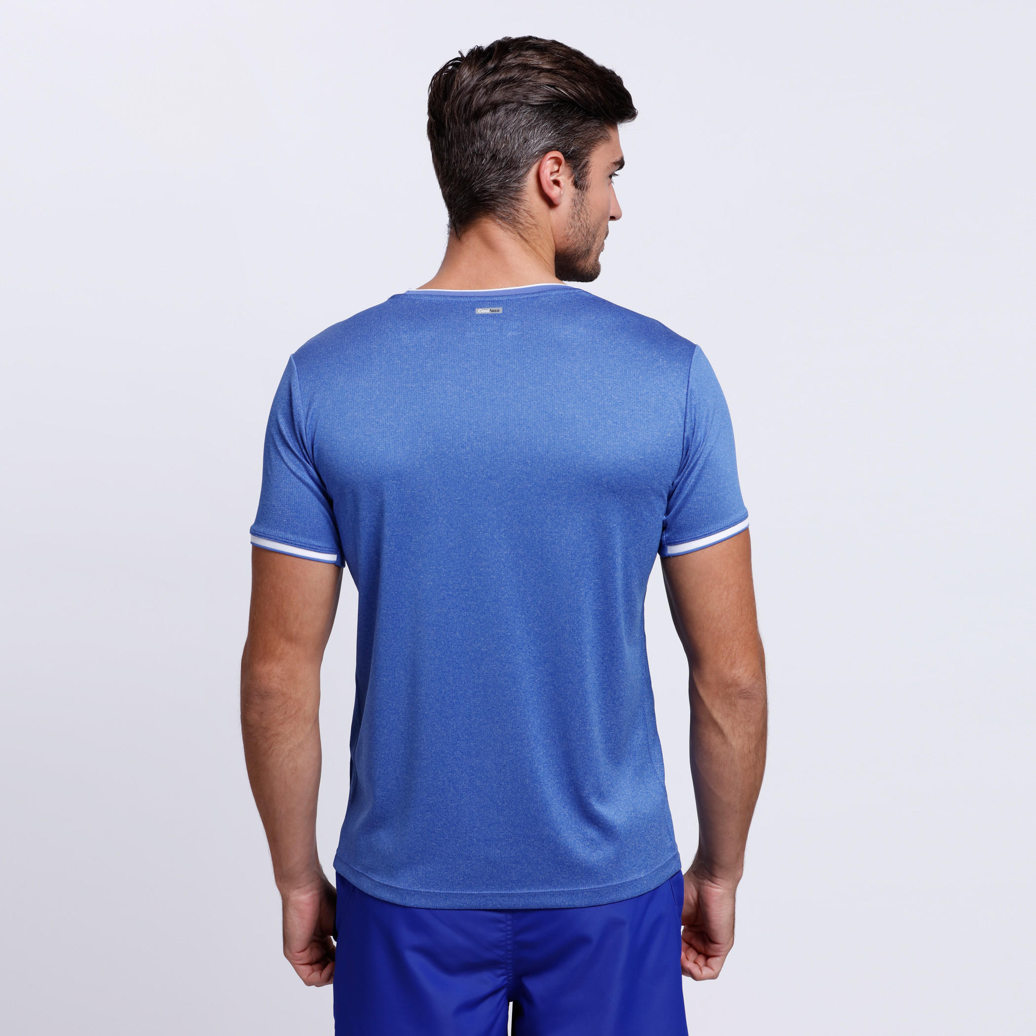 Round Neck T-Shirt with Short Sleeves-men-clothing-tshirtsandpolos-tshirts-image-2