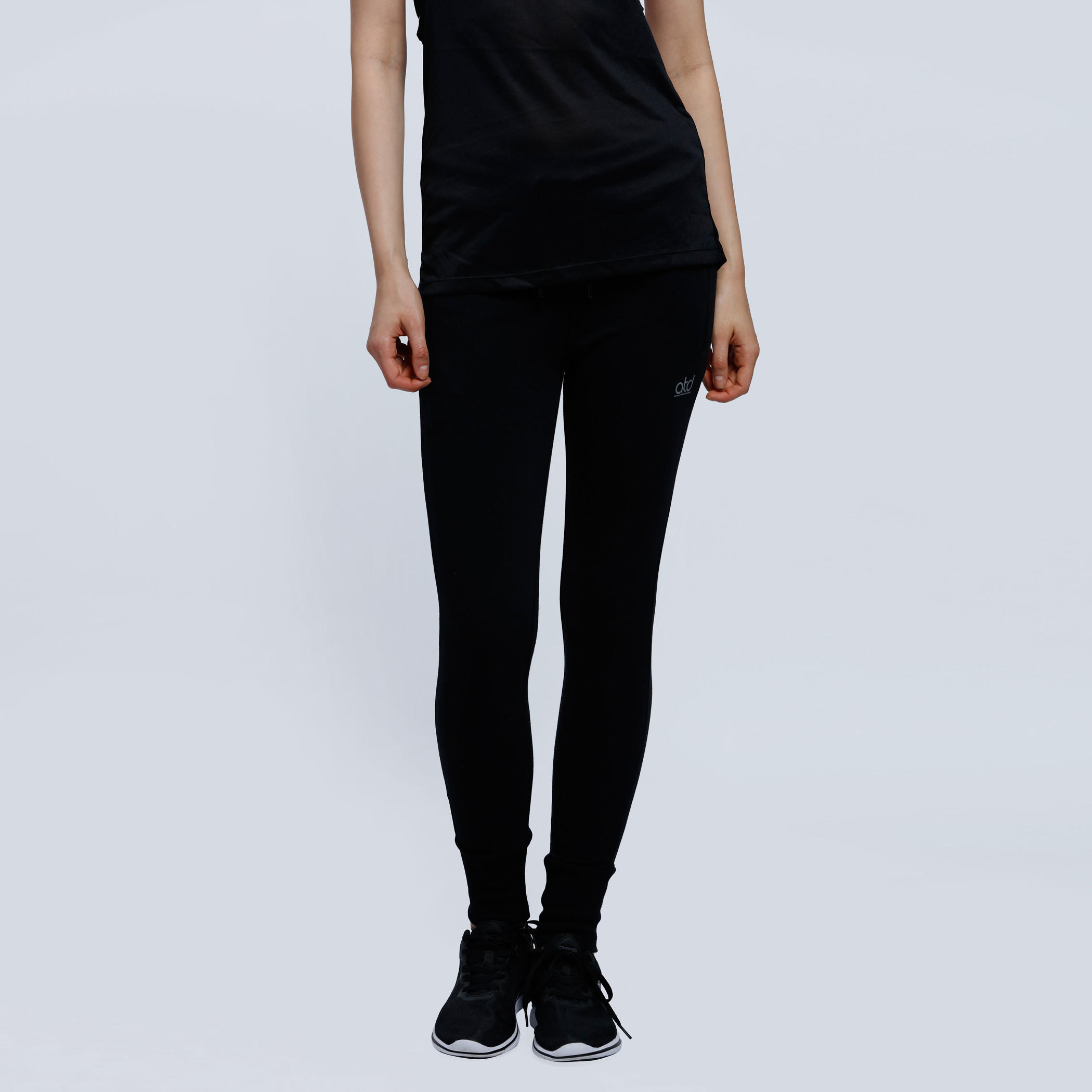 Full Length Jog Pants with Elasticised Waistband-women-clothing-sportswearandactivewear-bottoms-image-1