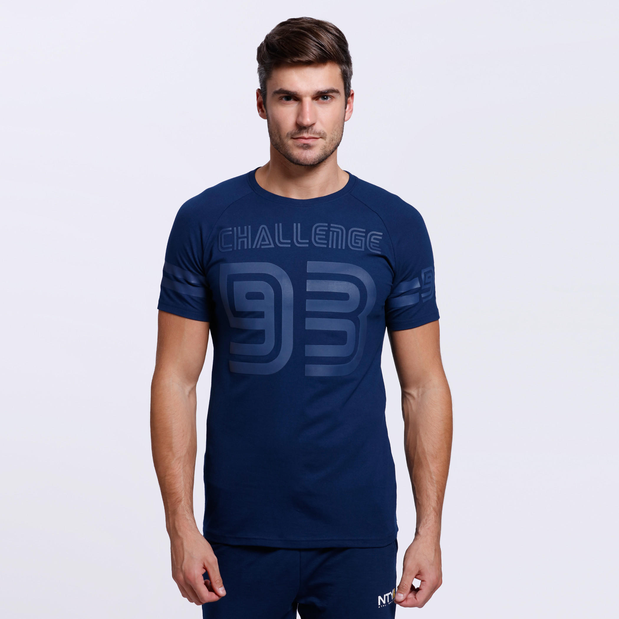Printed T-Shirt with Crew Neck and Short Sleeves-men-clothing-tshirtsandpolos-tshirts-image-5
