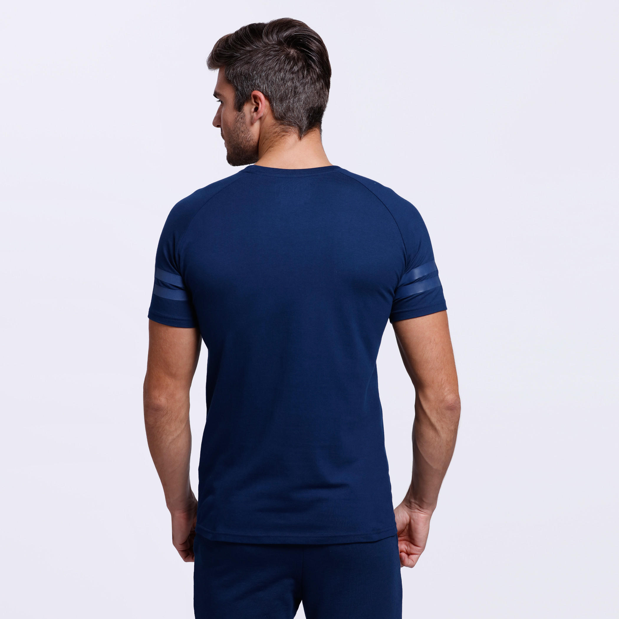 Printed T-Shirt with Crew Neck and Short Sleeves-men-clothing-tshirtsandpolos-tshirts-image-4