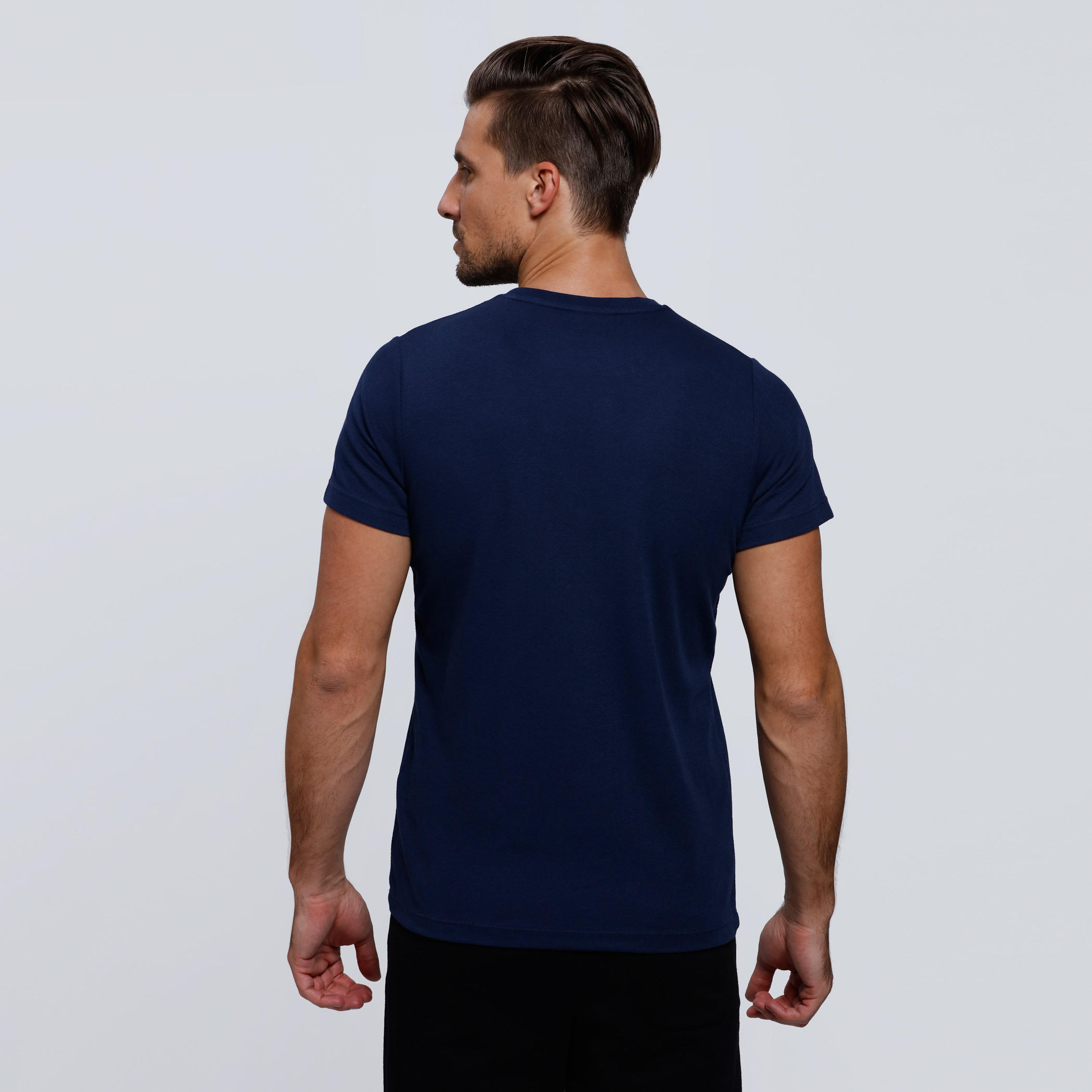 Printed T-Shirt with Crew Neck and Short Sleeves-men-clothing-tshirtsandpolos-tshirts-image-2