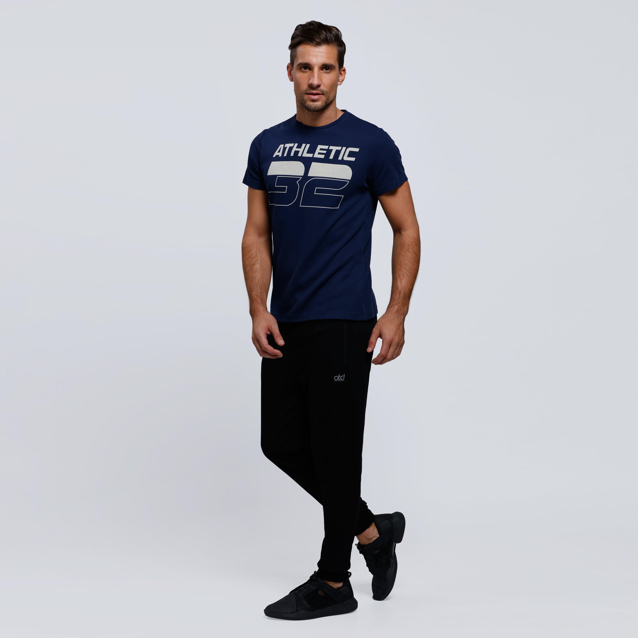Printed T-Shirt with Crew Neck and Short Sleeves-men-clothing-tshirtsandpolos-tshirts-image-5