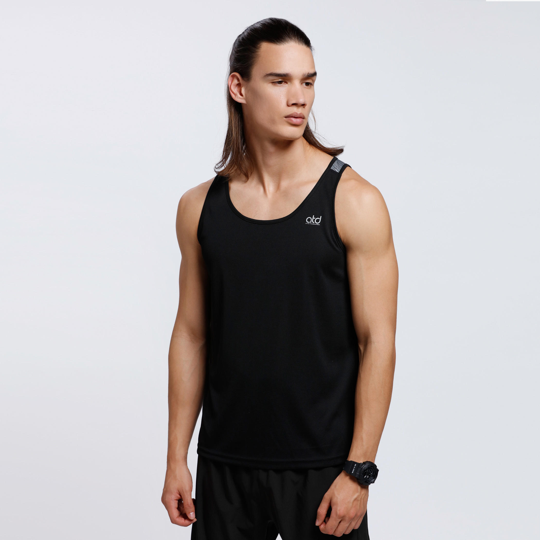 Regenerated Sleeveless Vest with Round Neck-men-clothing-sportswearandactivewear-tshirtsandpolos-image-1