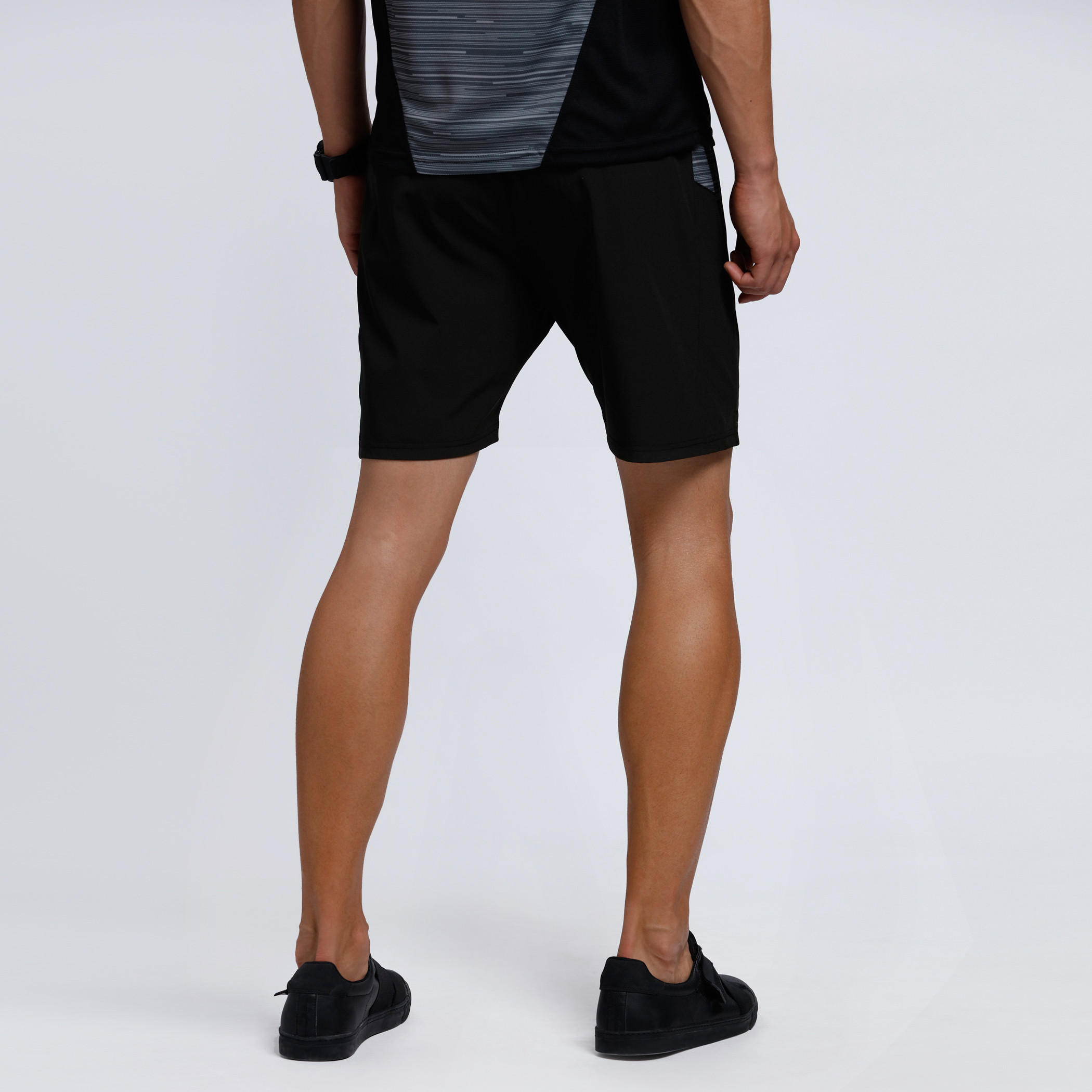Printed Shorts with Elasticised Waistband-men-clothing-sportswearandactivewear-bottoms-image-2