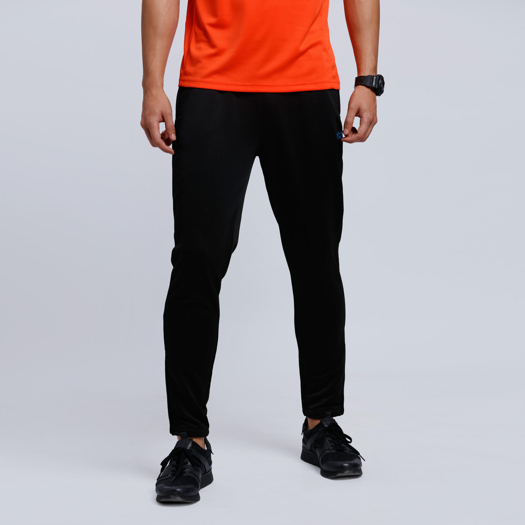 Full Length Pants with Elasticised Waistband-men-clothing-sportswearandactivewear-bottoms-image-1