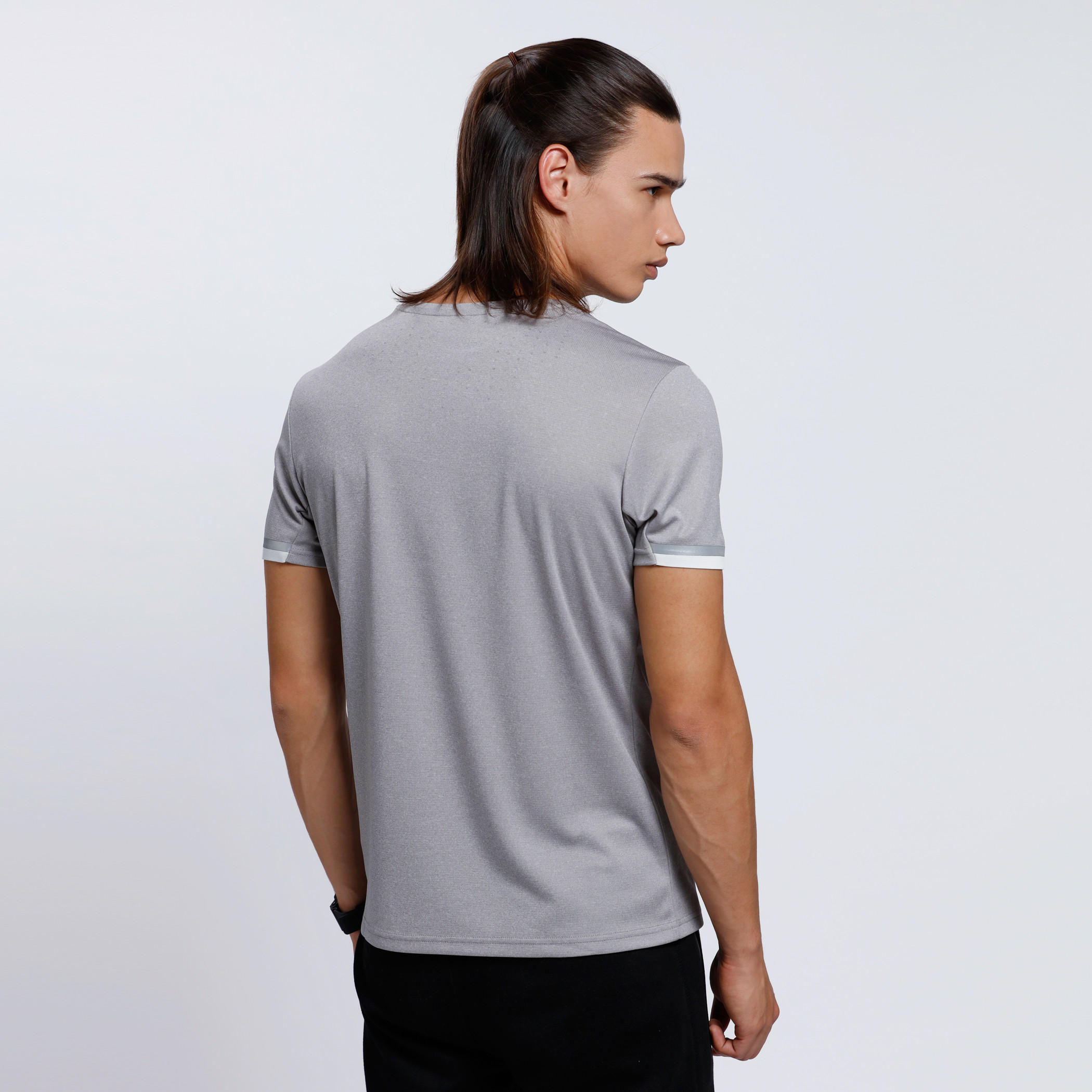 Crew Neck T-Shirt with Short Sleeves-men-clothing-sportswearandactivewear-tshirtsandpolos-image-2