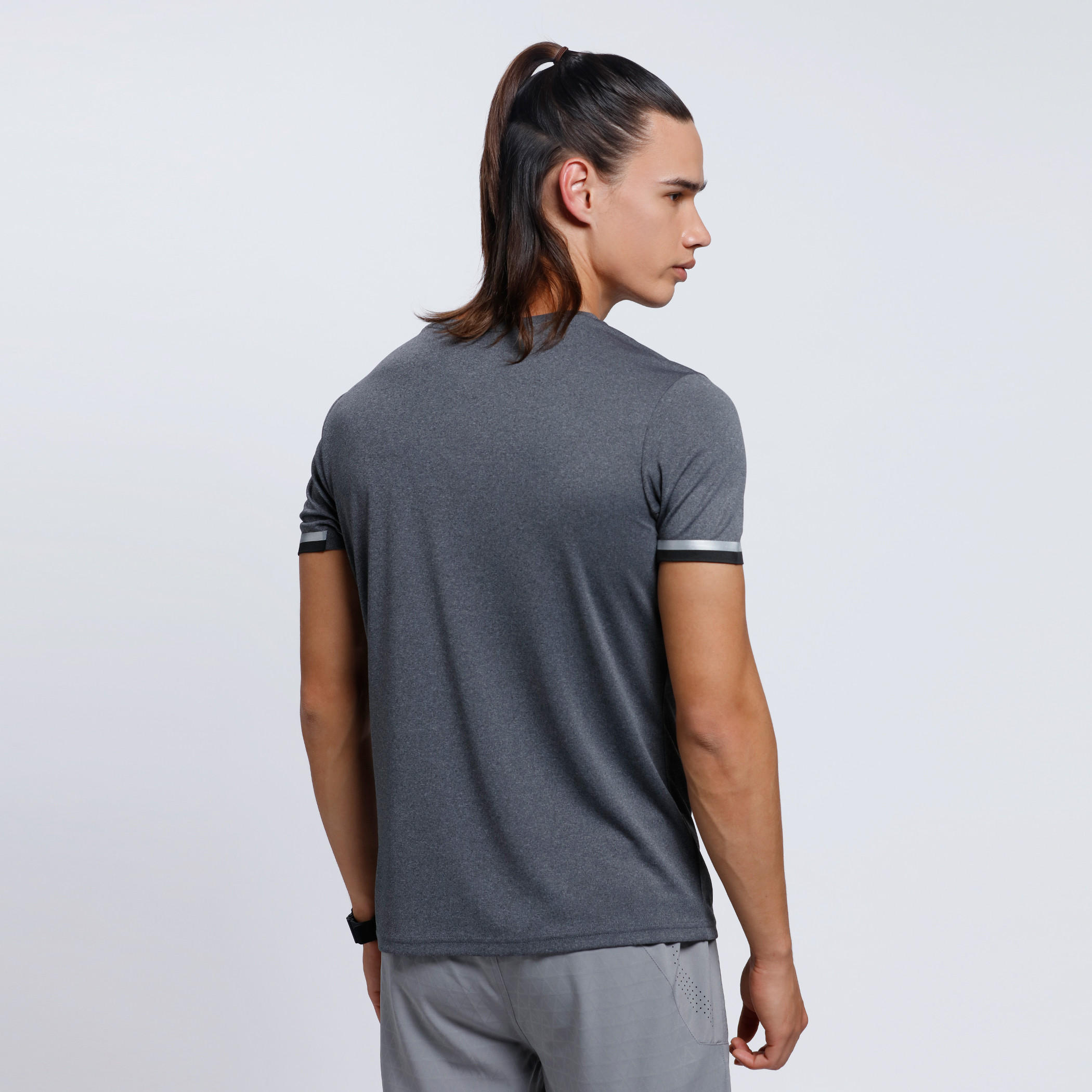 Crew Neck T-Shirt with Short Sleeves-men-clothing-sportswearandactivewear-tshirtsandpolos-image-2