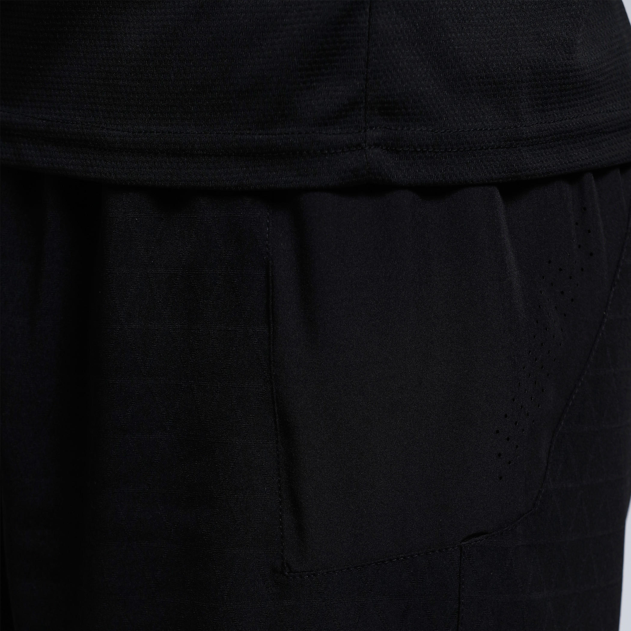 Knee Length Shorts with Elasticised Waistband-men-clothing-sportswearandactivewear-bottoms-image-4