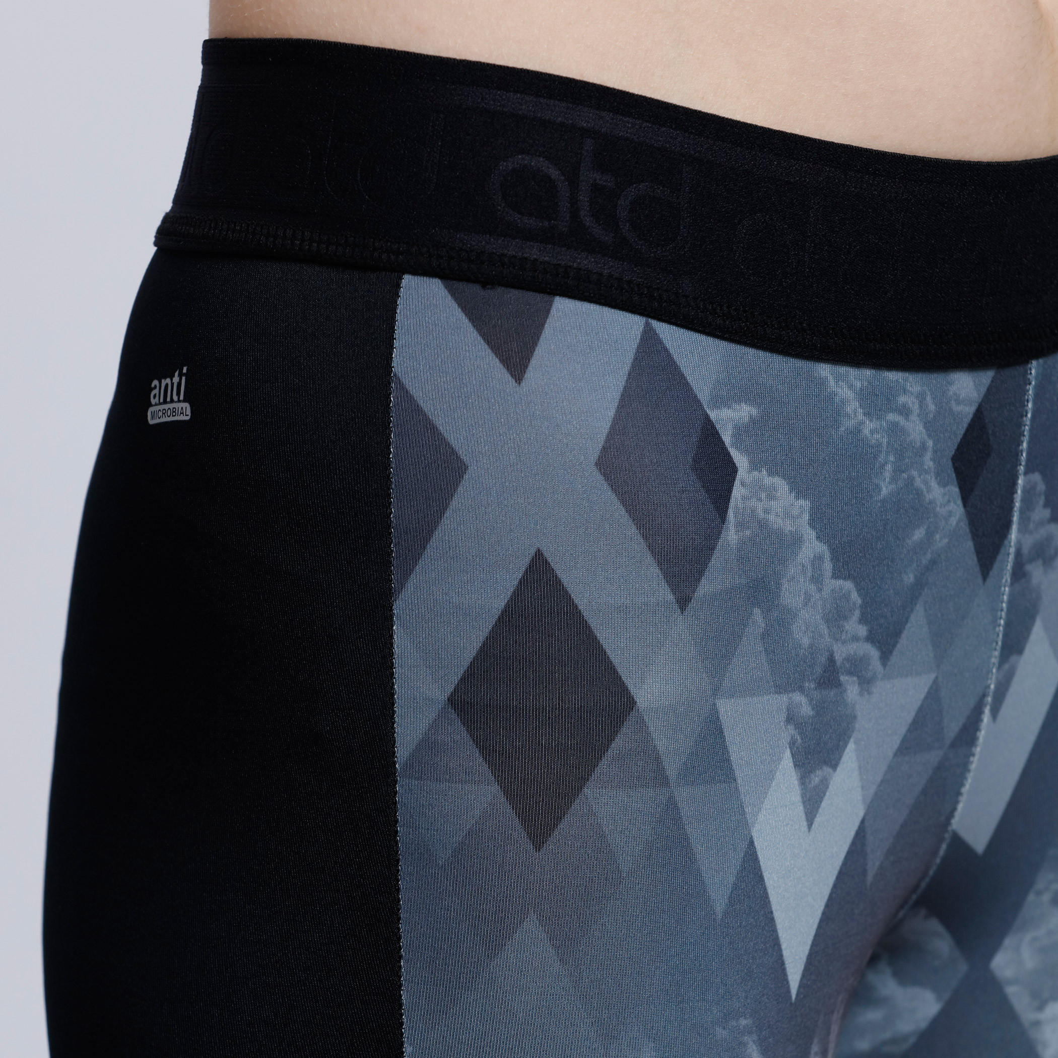 Printed Full Length Leggings with Elasticised Waistband-women-clothing-sportswearandactivewear-bottoms-image-4
