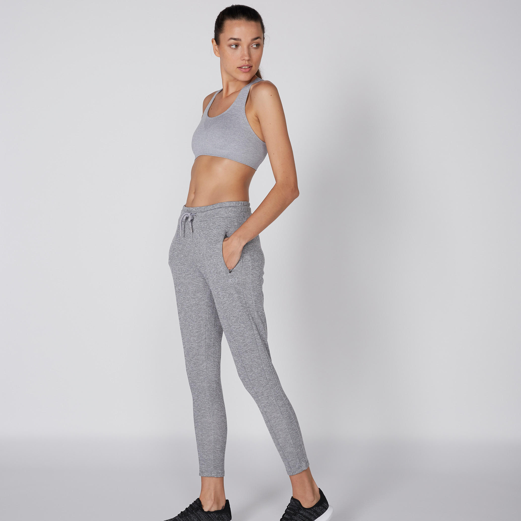 Full Length Pants with Drawstring Closure-women-clothing-sportswearandactivewear-bottoms-image-1